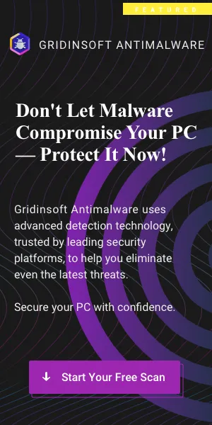 恶意URL扫描器: Gridinsoft Anti-Malware