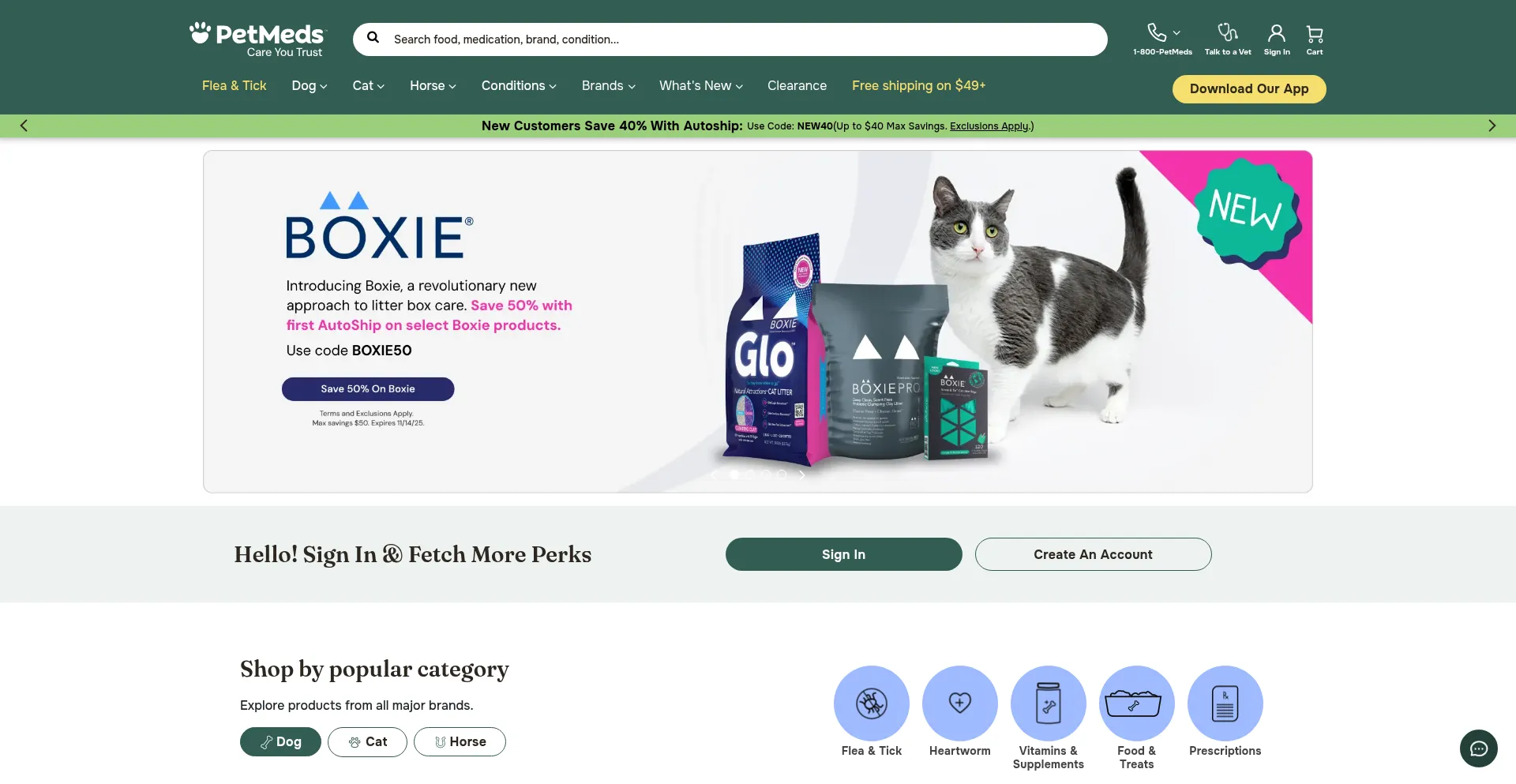 1800petmeds.com 安全可靠吗？
