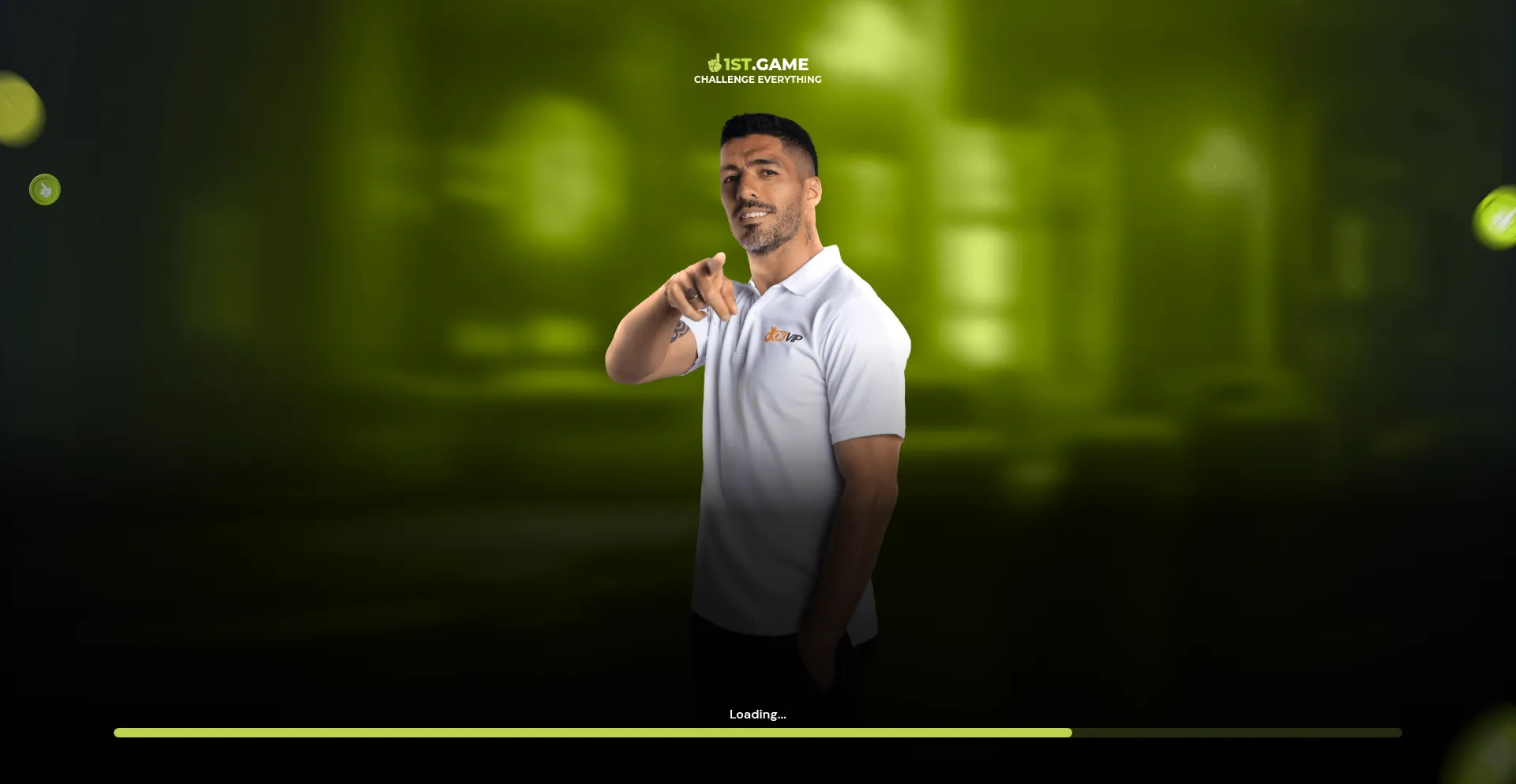 Website screenshot of 1st.game