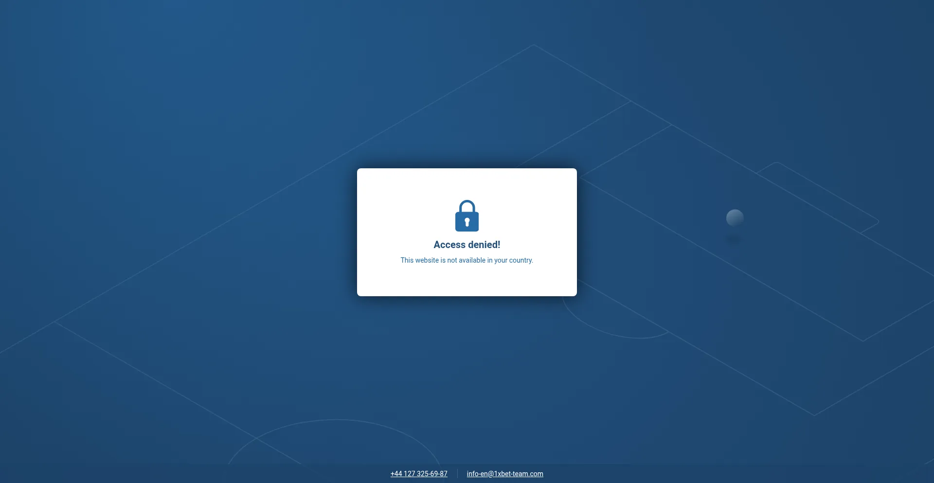 Website screenshot of 1xlite-57133.world