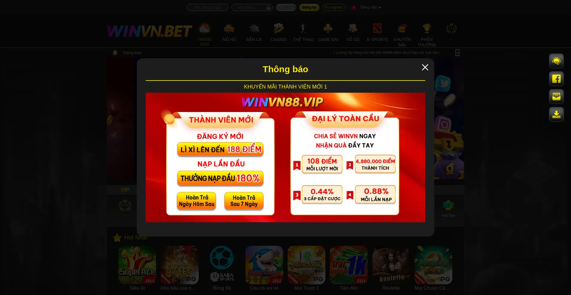 249winvn.com Screenshot