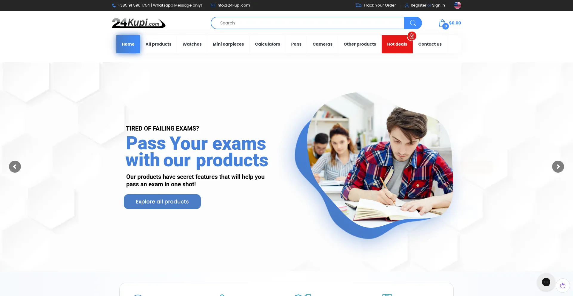 Website screenshot of 24kupi.com