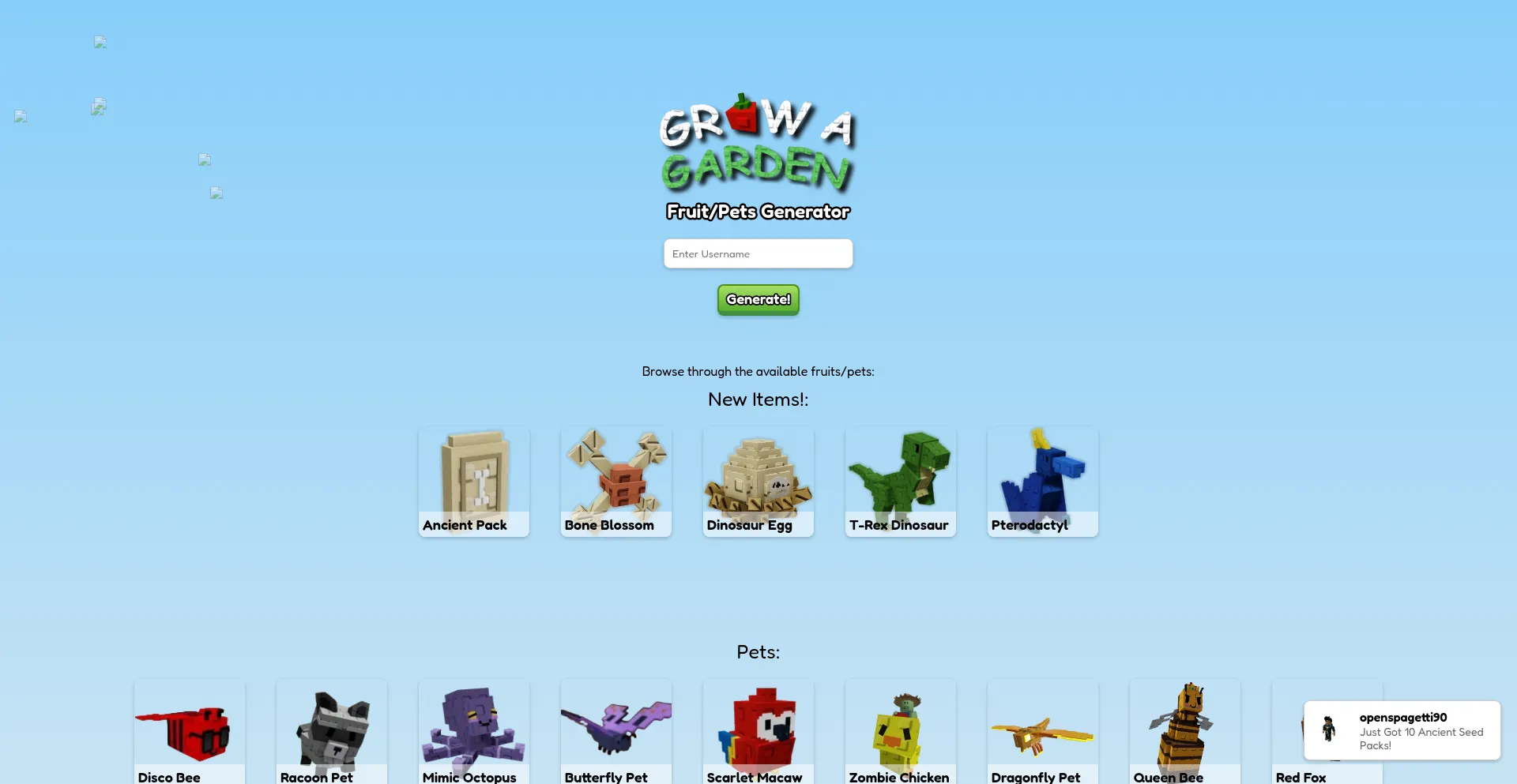 Website screenshot of 25lub.site