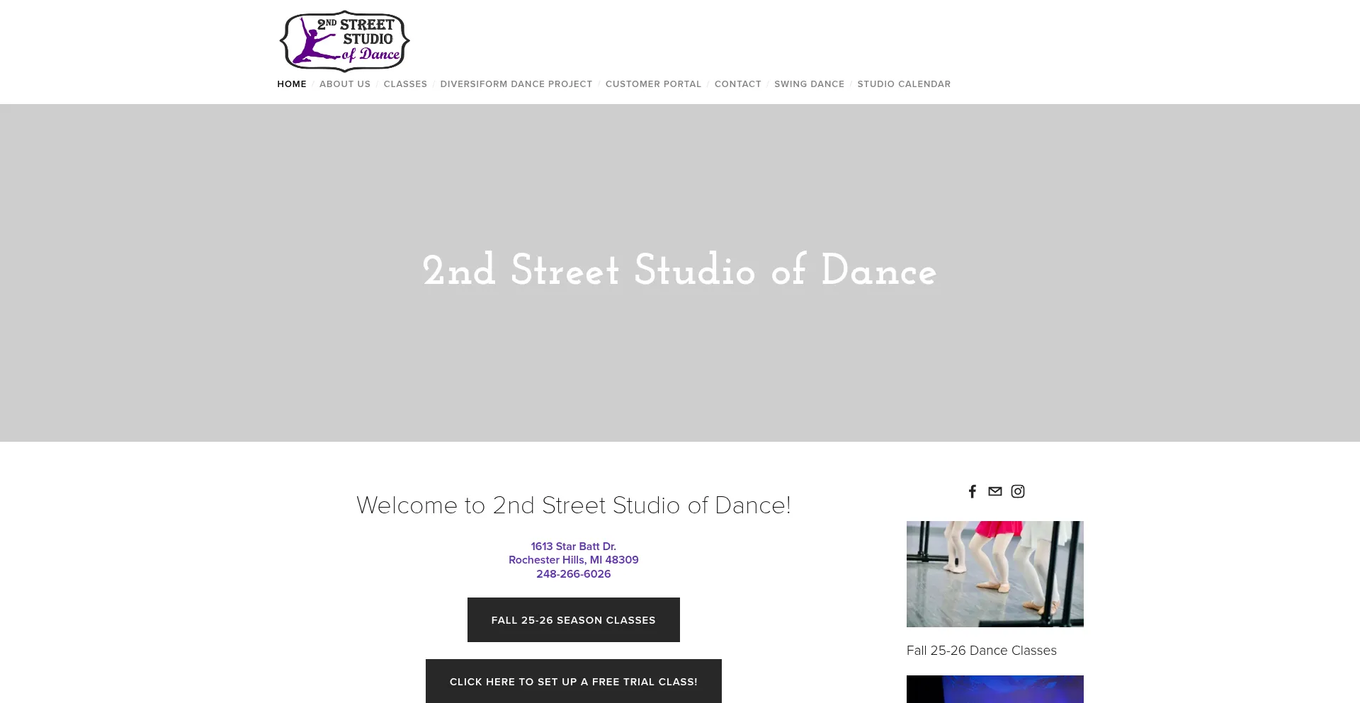 2ndstreetdance.com Screenshot