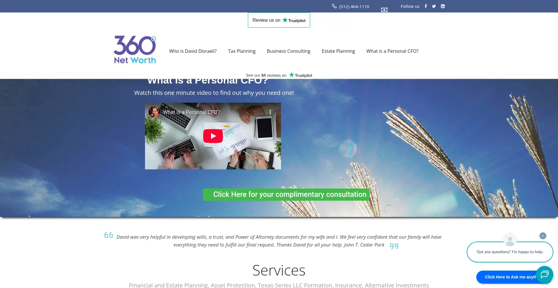 360networth.com Screenshot