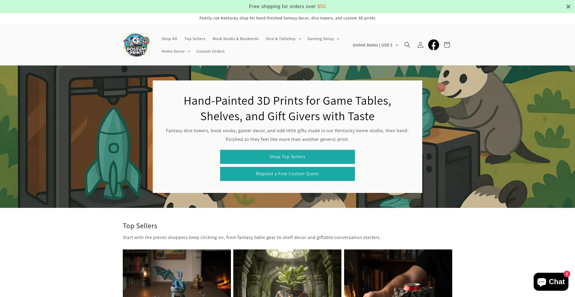 3dpossumprints.com