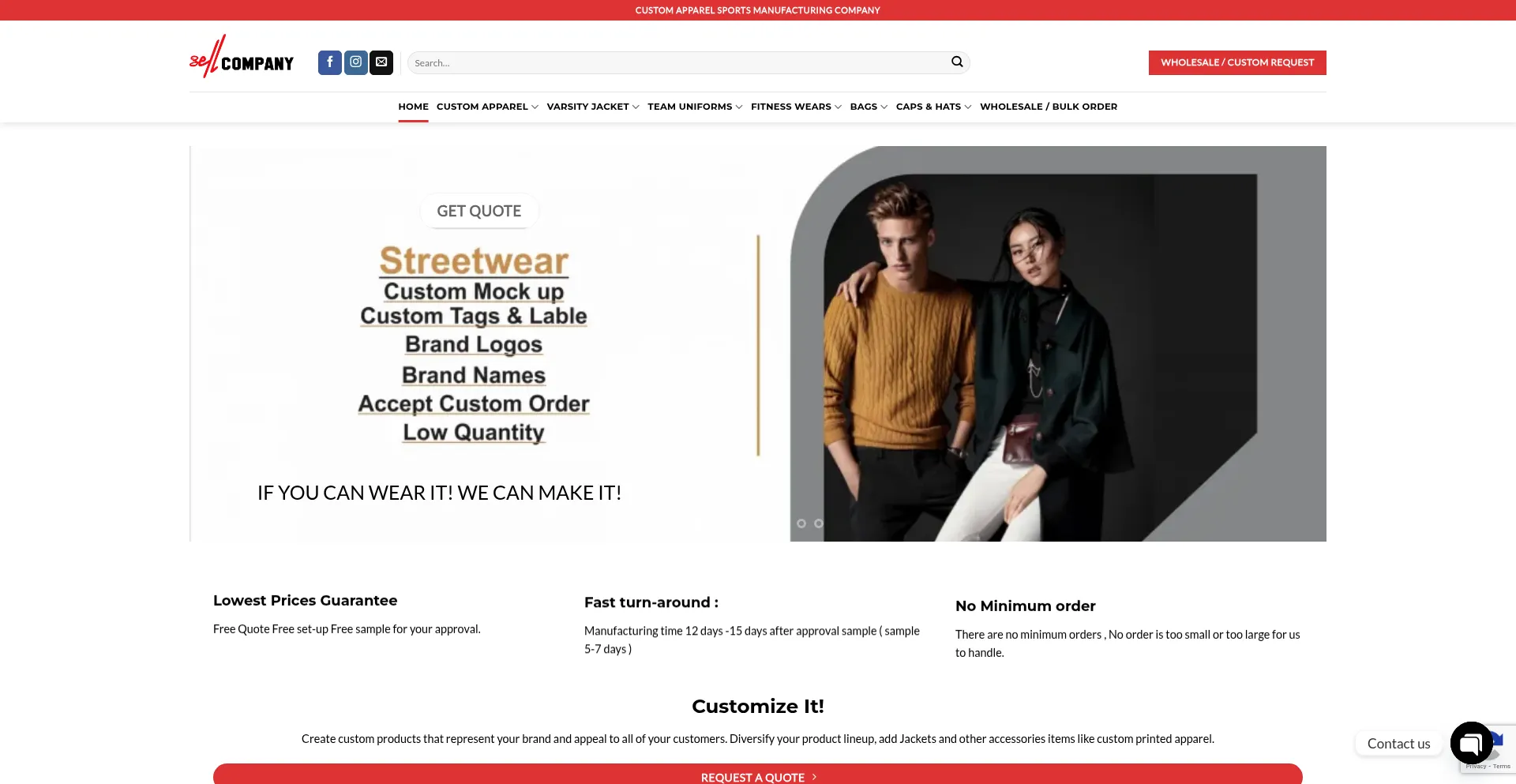 Website screenshot of 3ellcompany.com