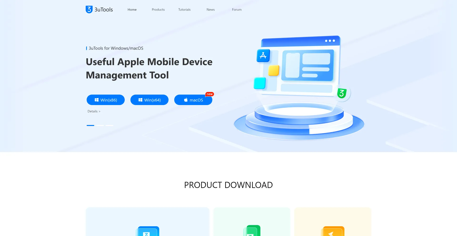 3u-tools.com Screenshot