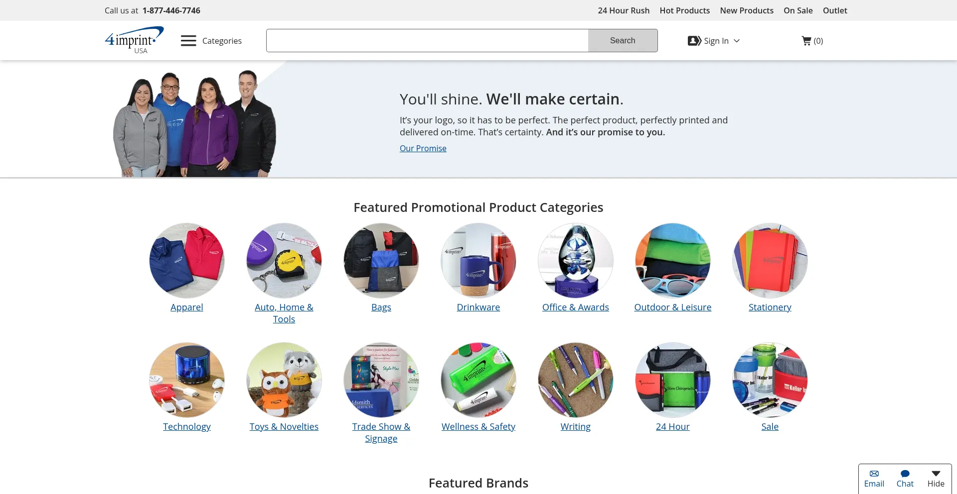 4imprint.com Screenshot