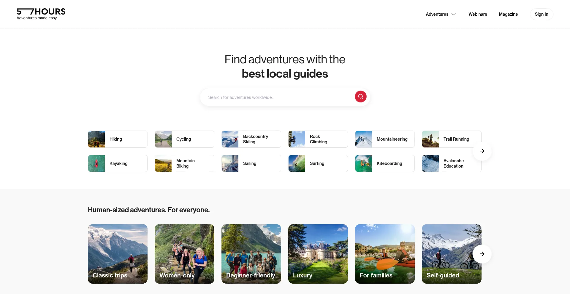 57hours.com Screenshot