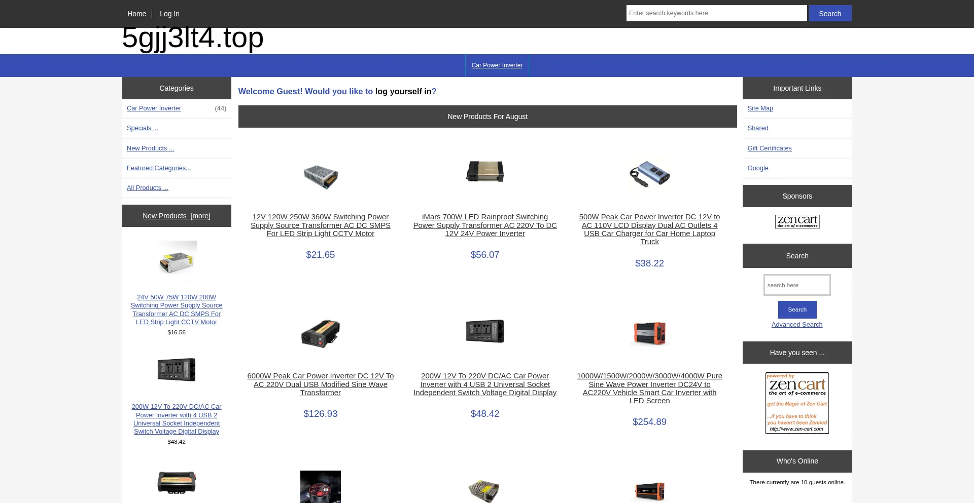 Website screenshot of 5gjj3lt4.top