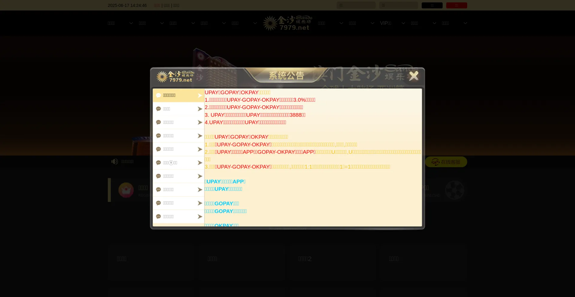 Website screenshot of 7979516.net