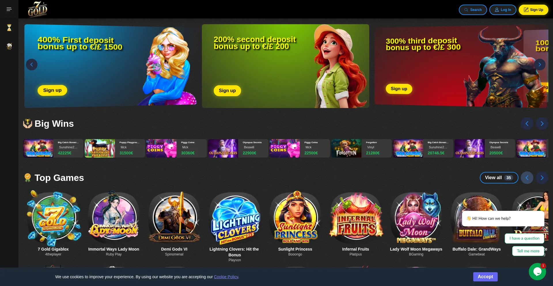 7goldcasino.com 安全可靠吗？