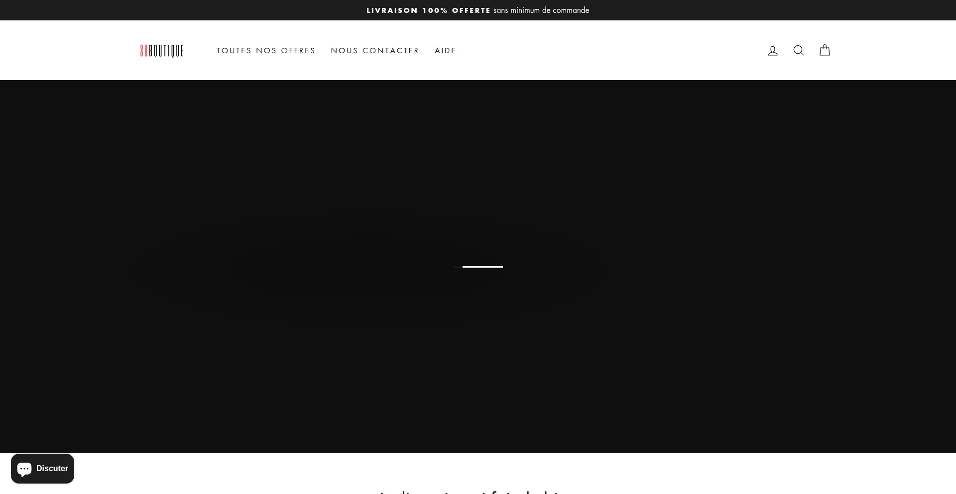 Website screenshot of 88boutique.com