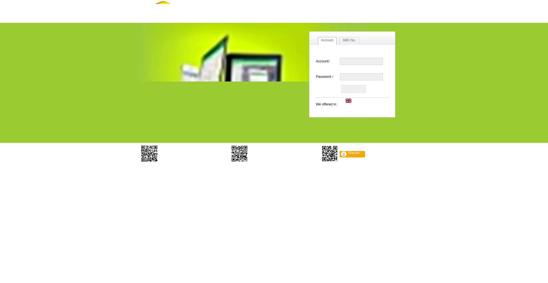 Website screenshot of 9992gps.com