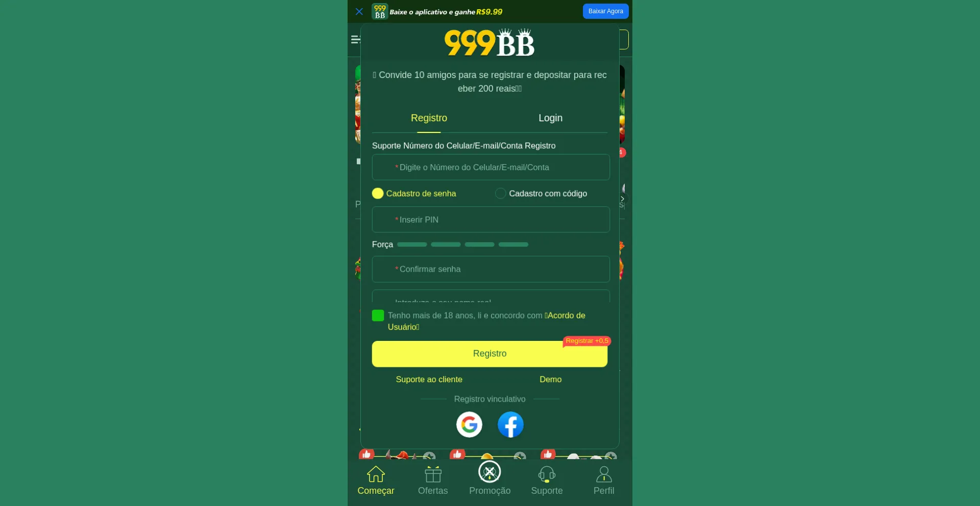 999bb.com Screenshot