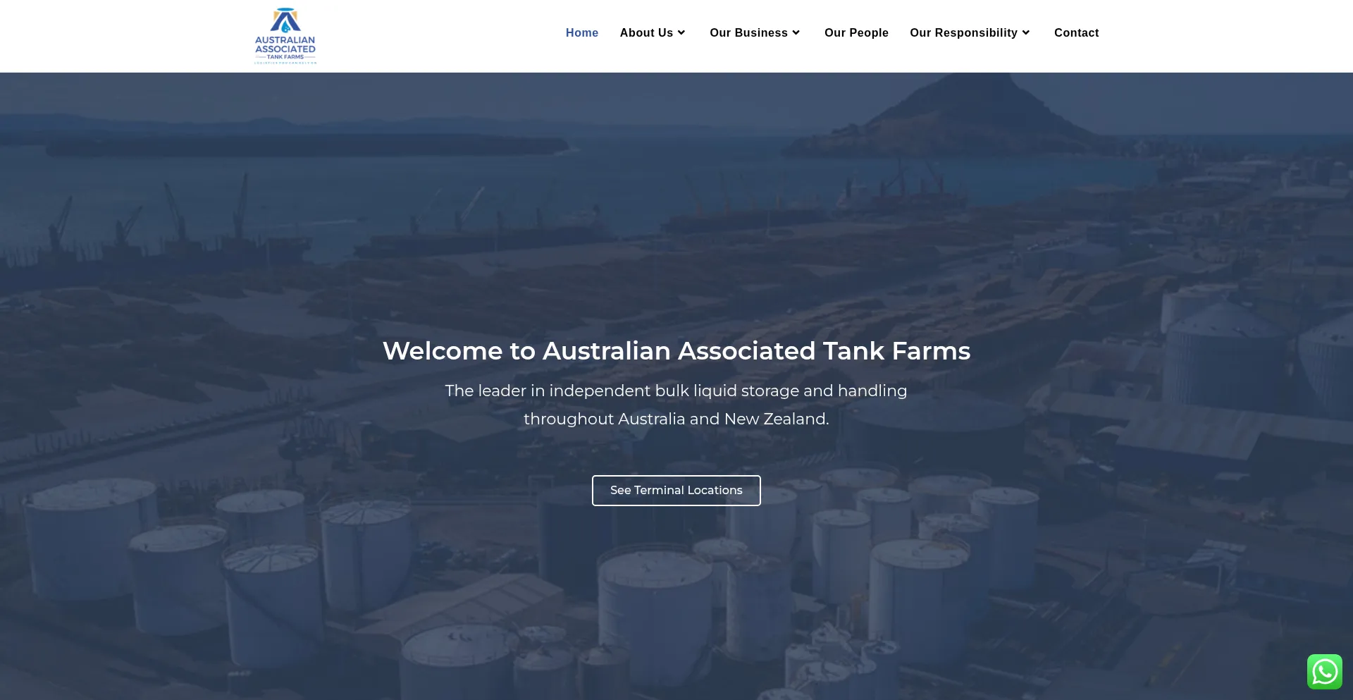 Website screenshot of Aatankf.com