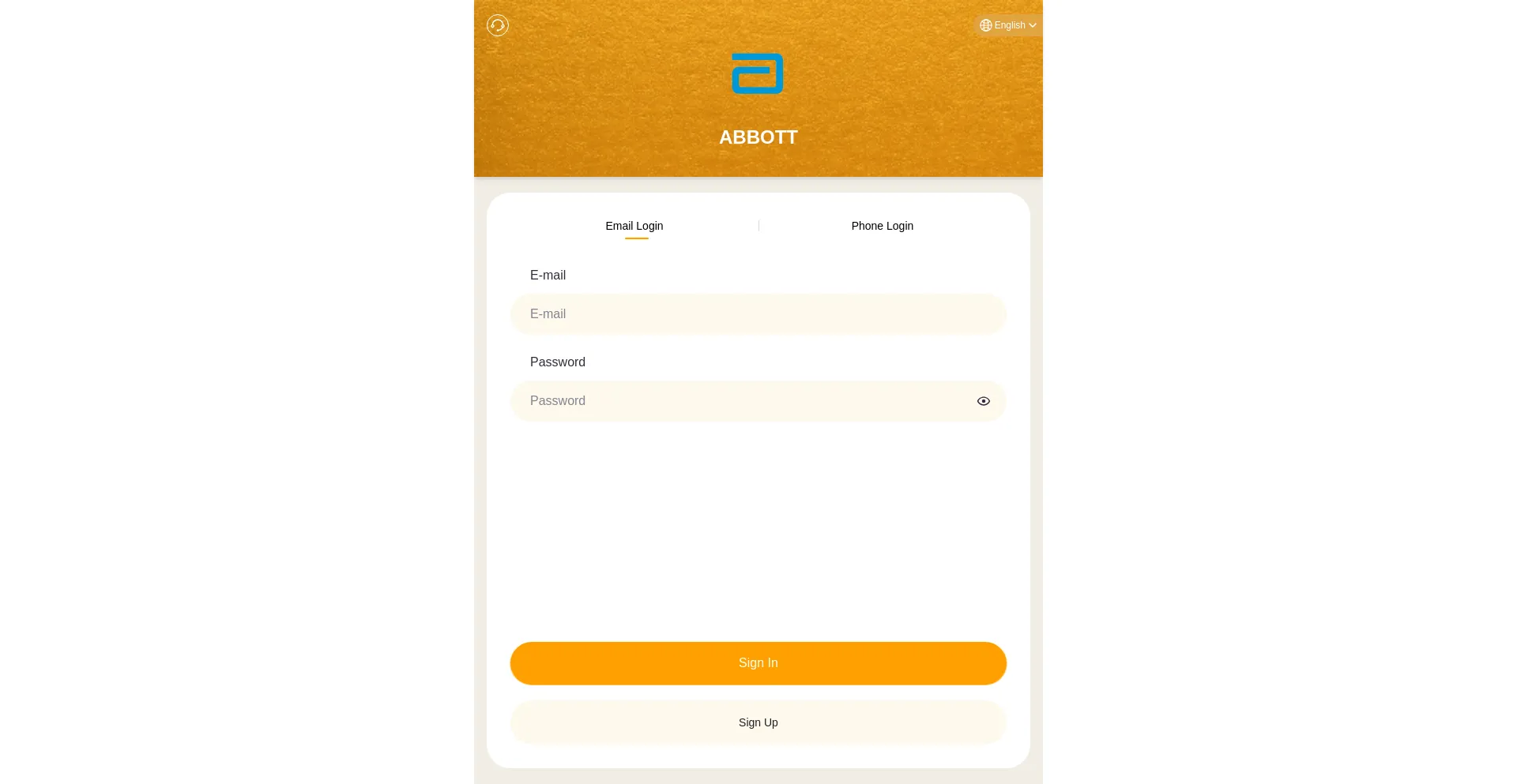 Website screenshot of Abbottplus.com