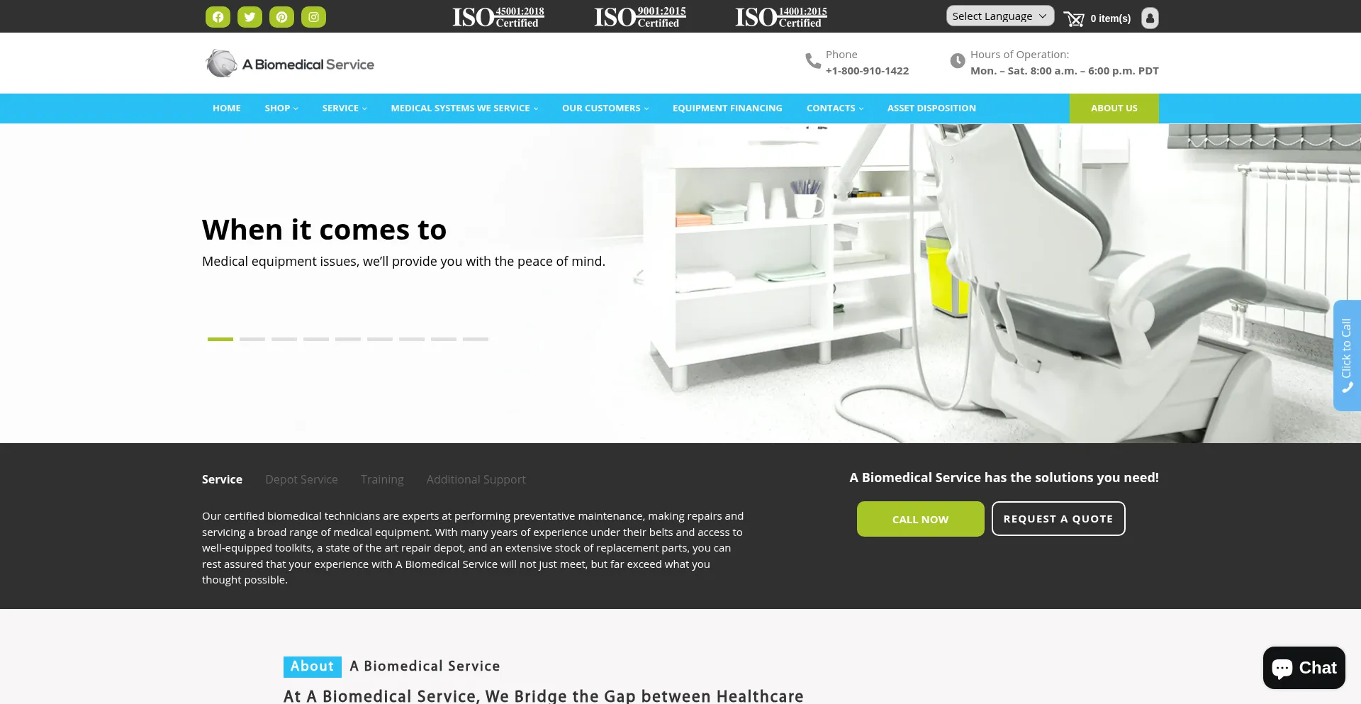 Abiomedicalservice.com