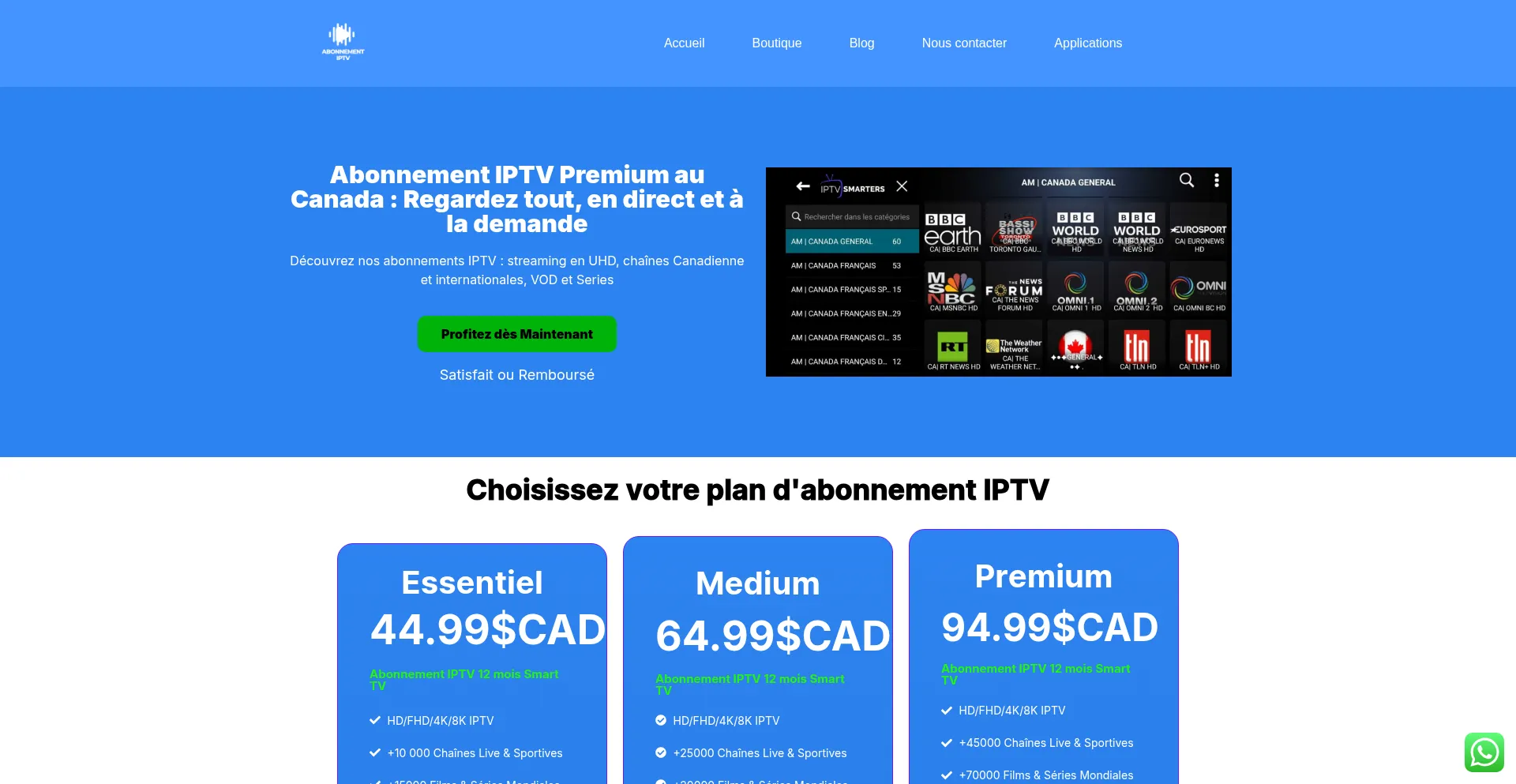 Abonnements-iptv.ca
