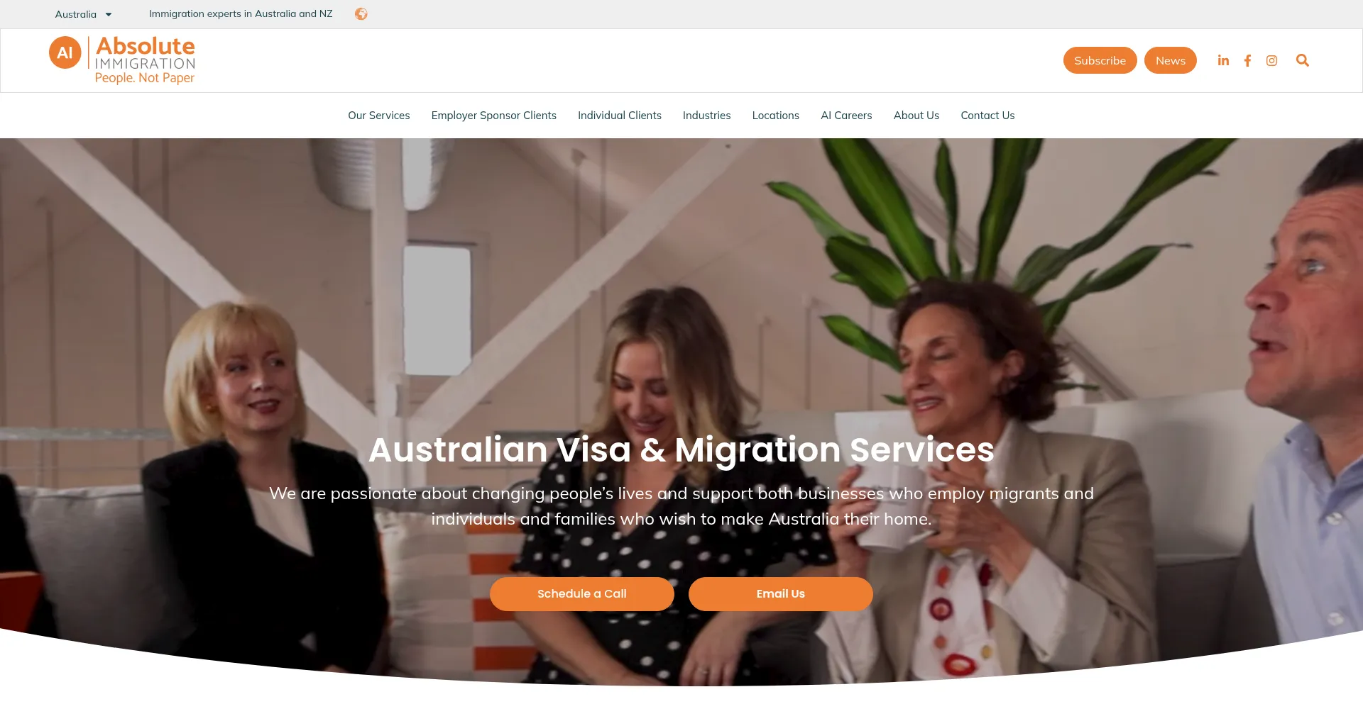 Absoluteimmigration.com 安全可靠吗？