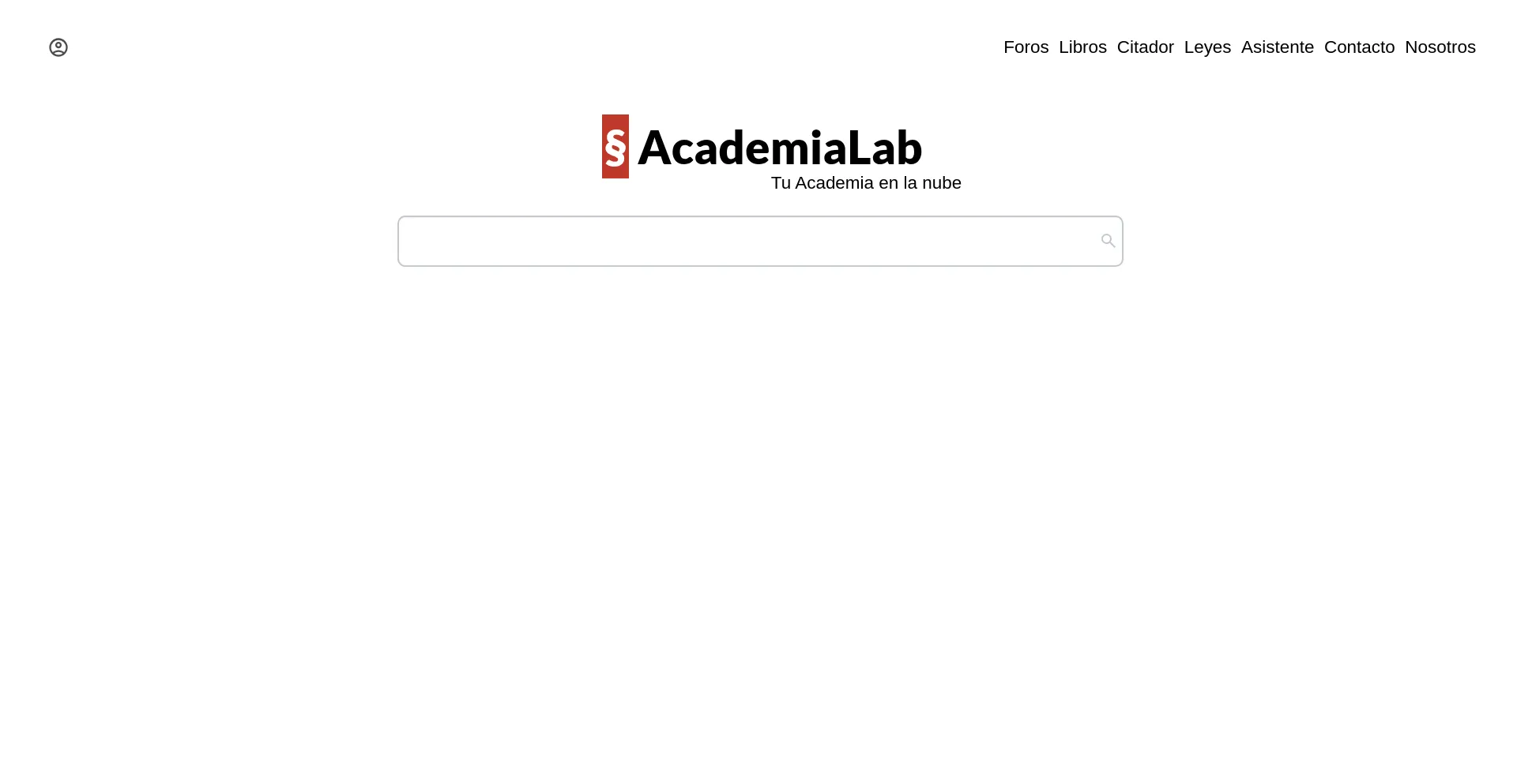 Website screenshot of Academia-lab.com