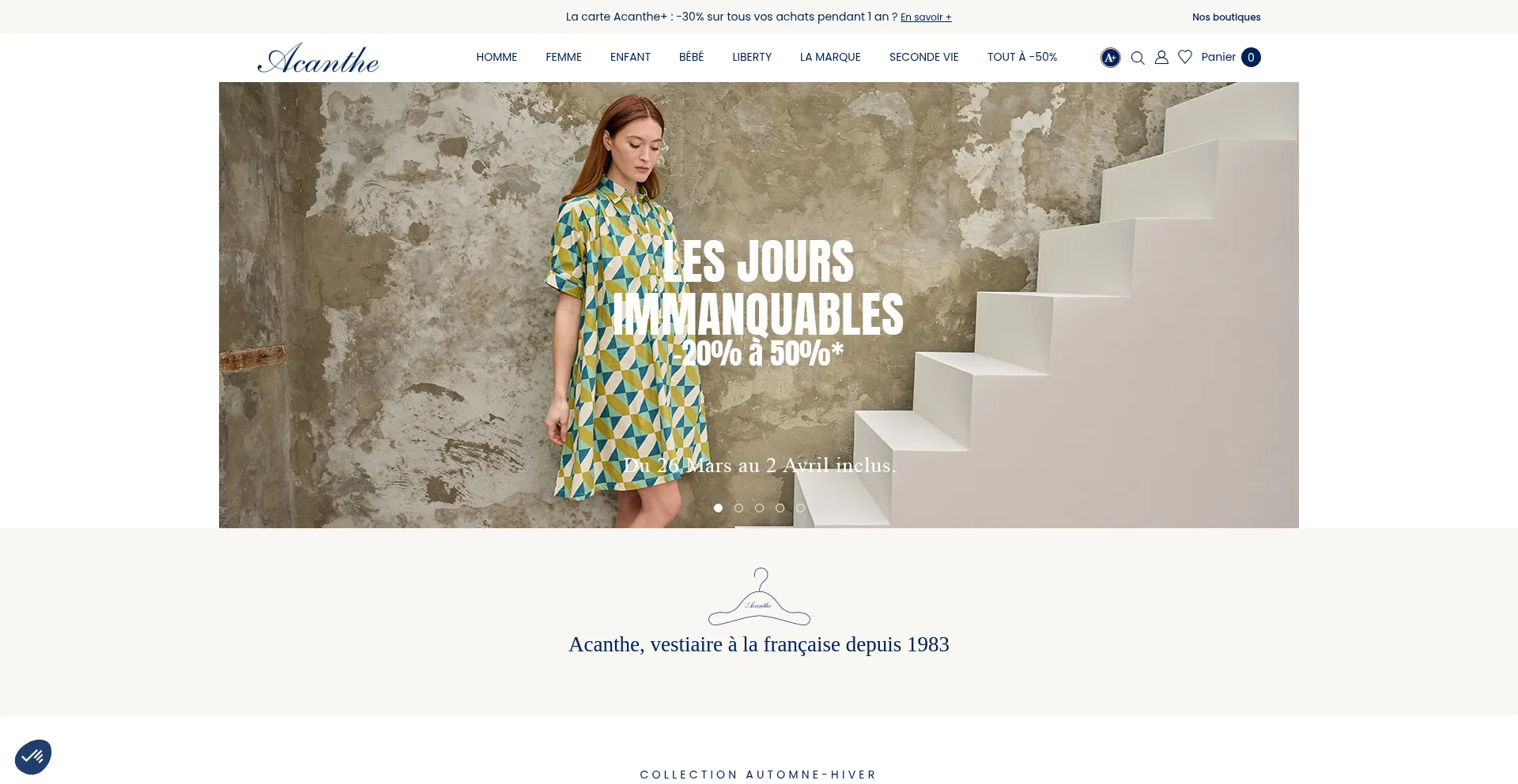 Acanthe-paris.com 安全可靠吗？