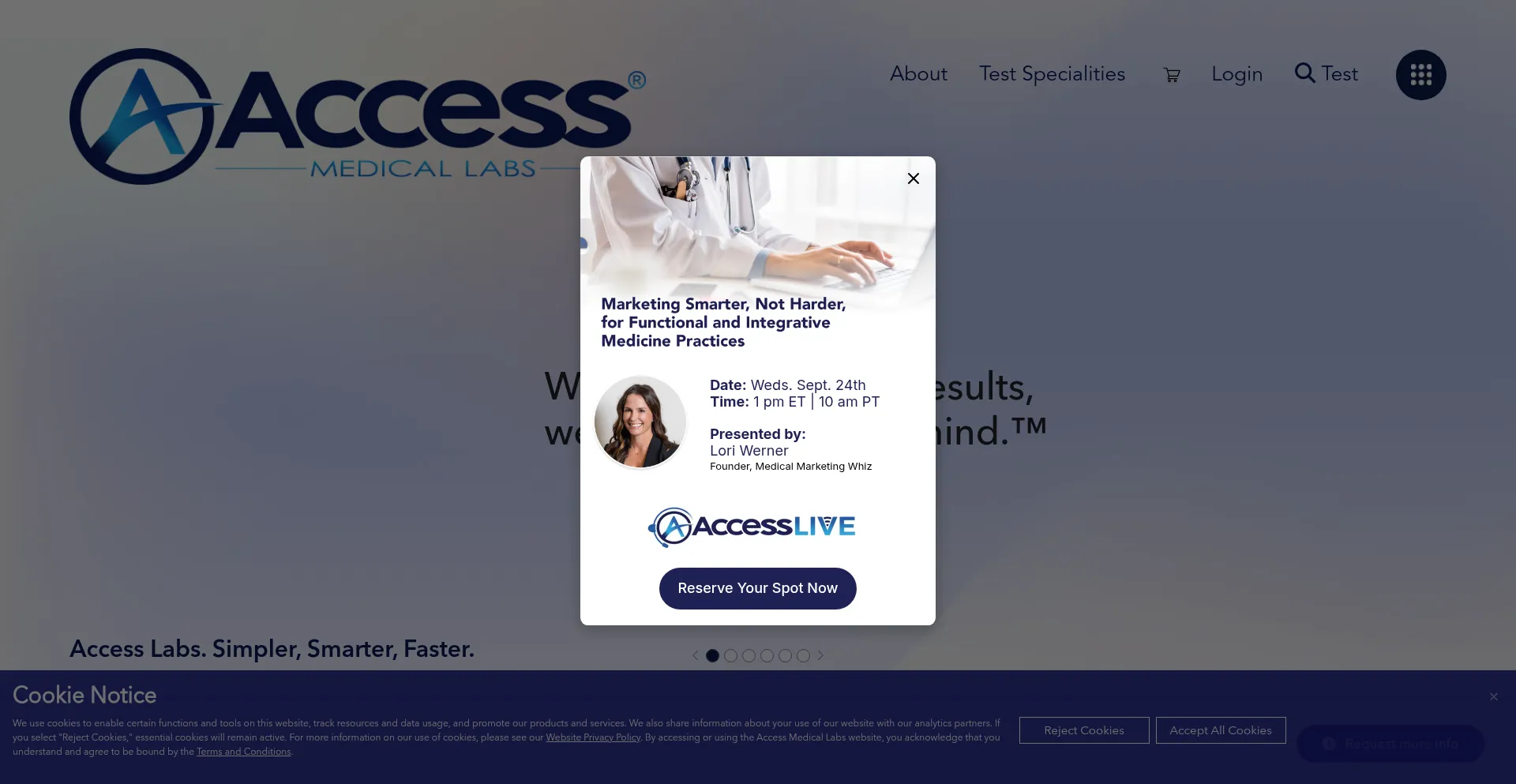 Accessmedlab.com 安全可靠吗？