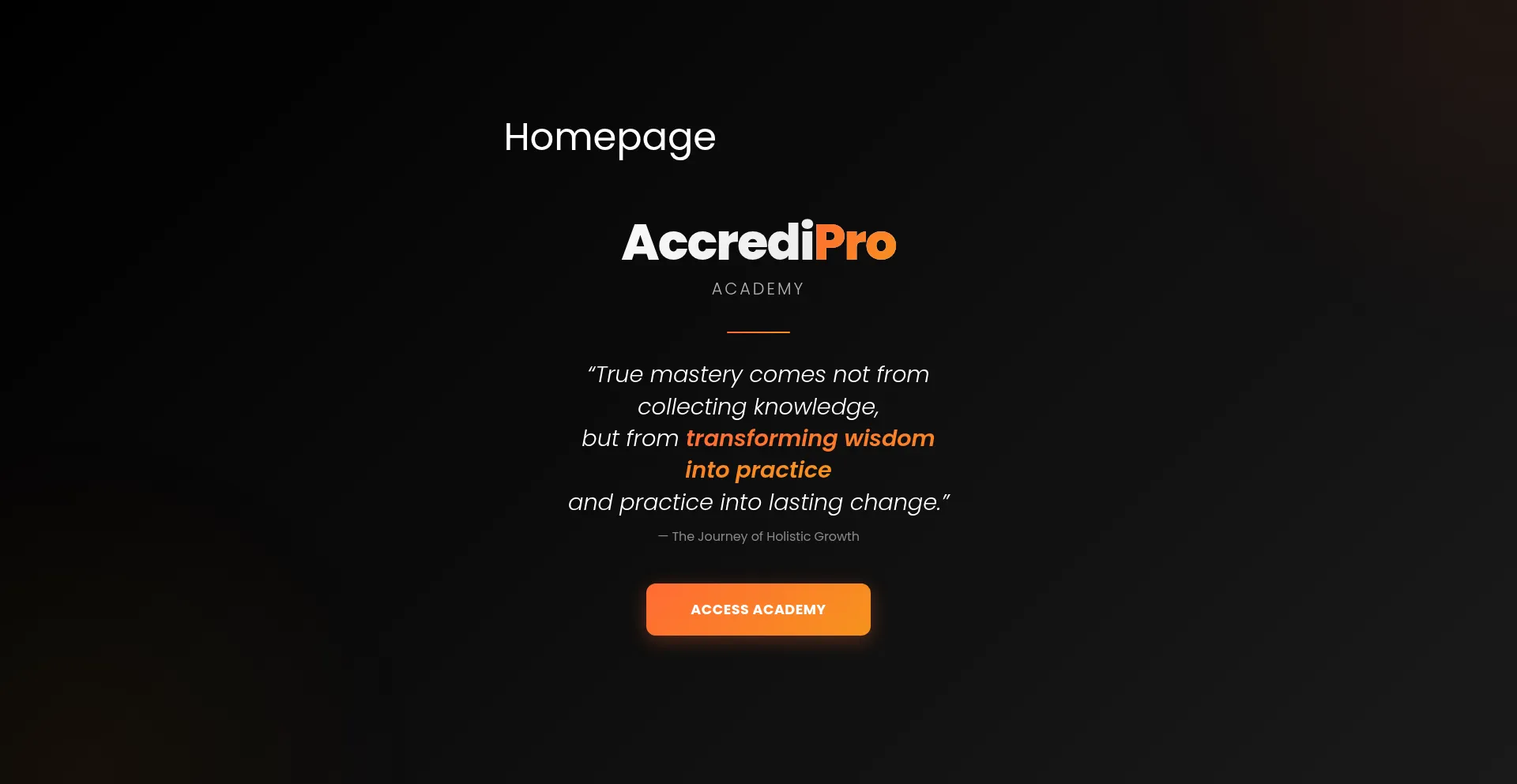 Accredipro.academy 安全可靠吗？