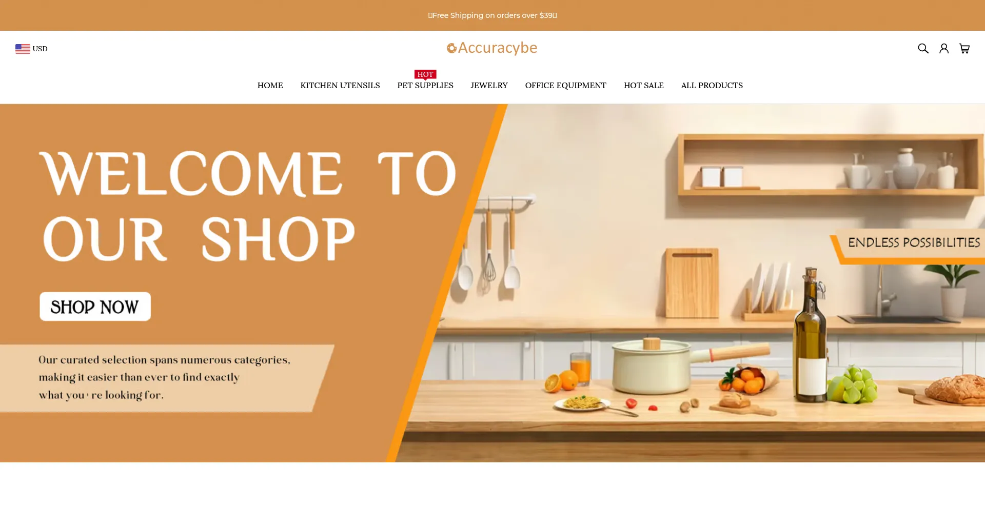 Website screenshot of Accuracybe.com