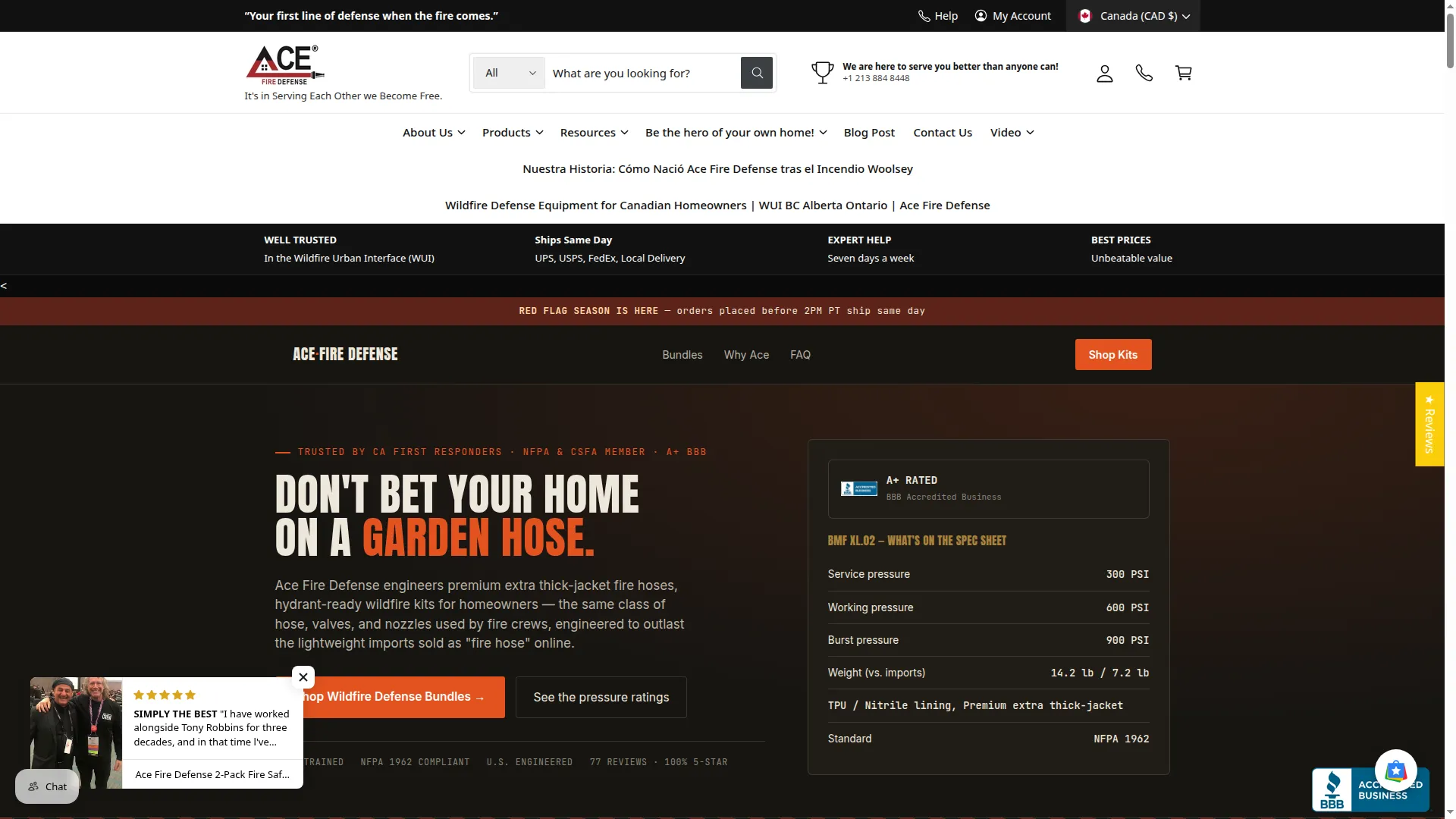 Acefiredefense.com