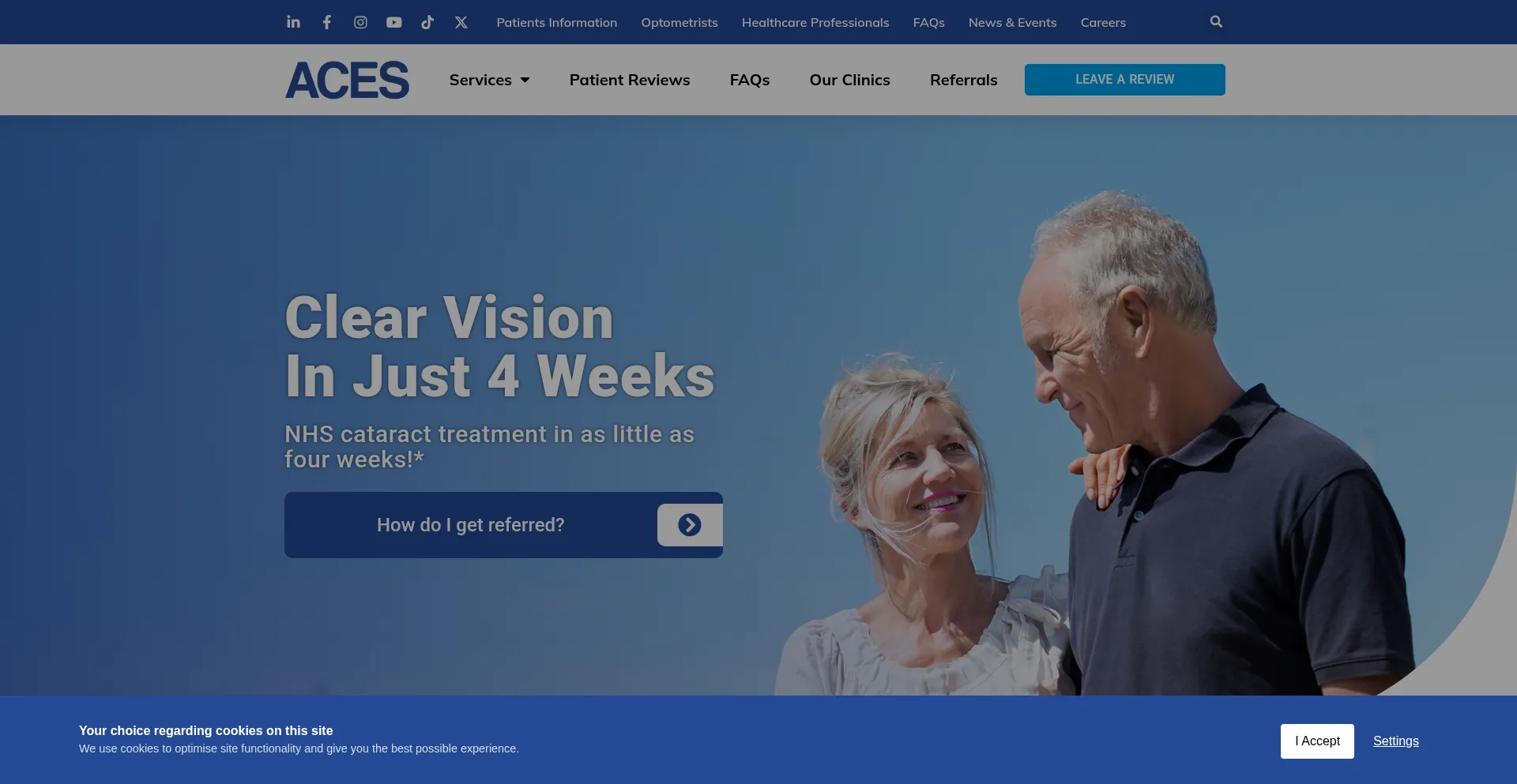 Aces-eyeclinic.co.uk 安全可靠吗？