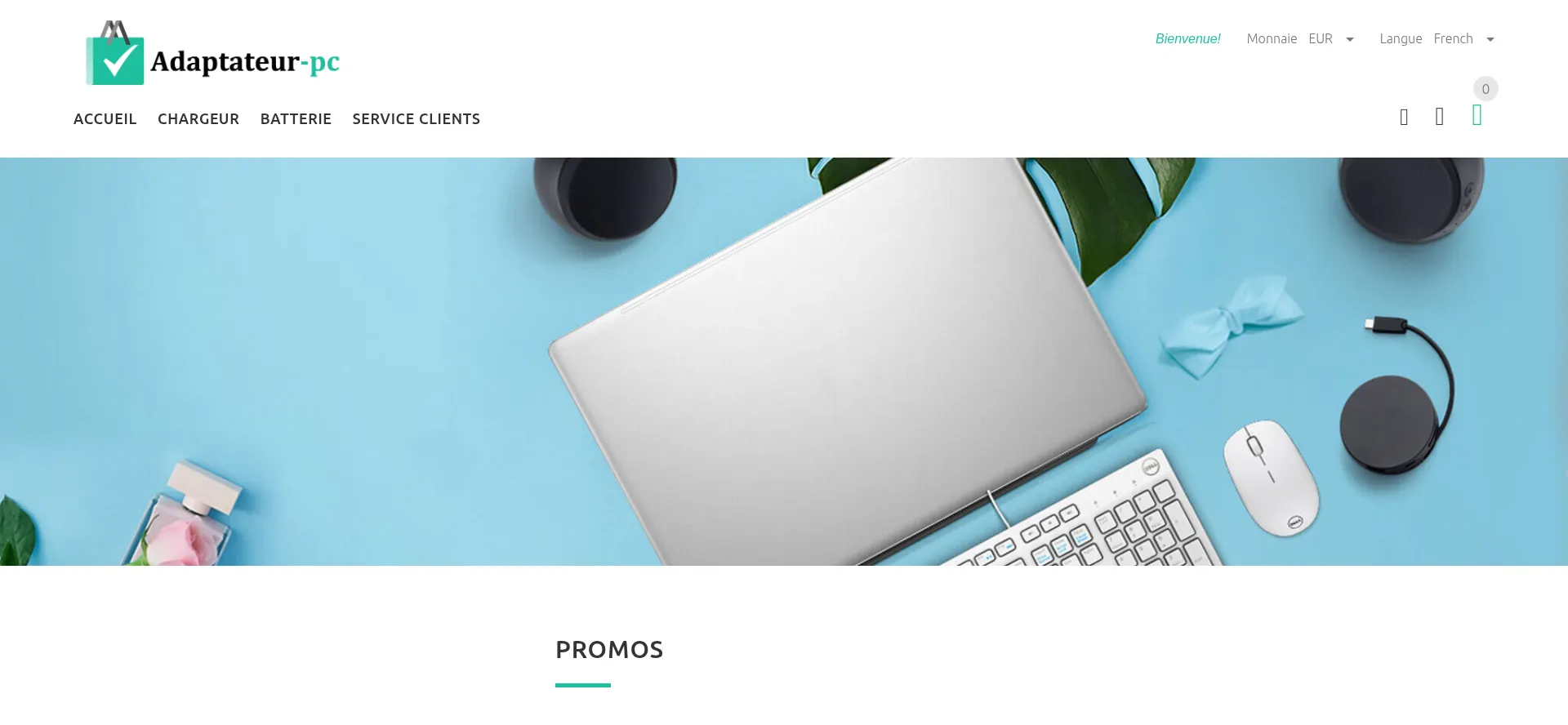 Adaptateur-pc.com Screenshot