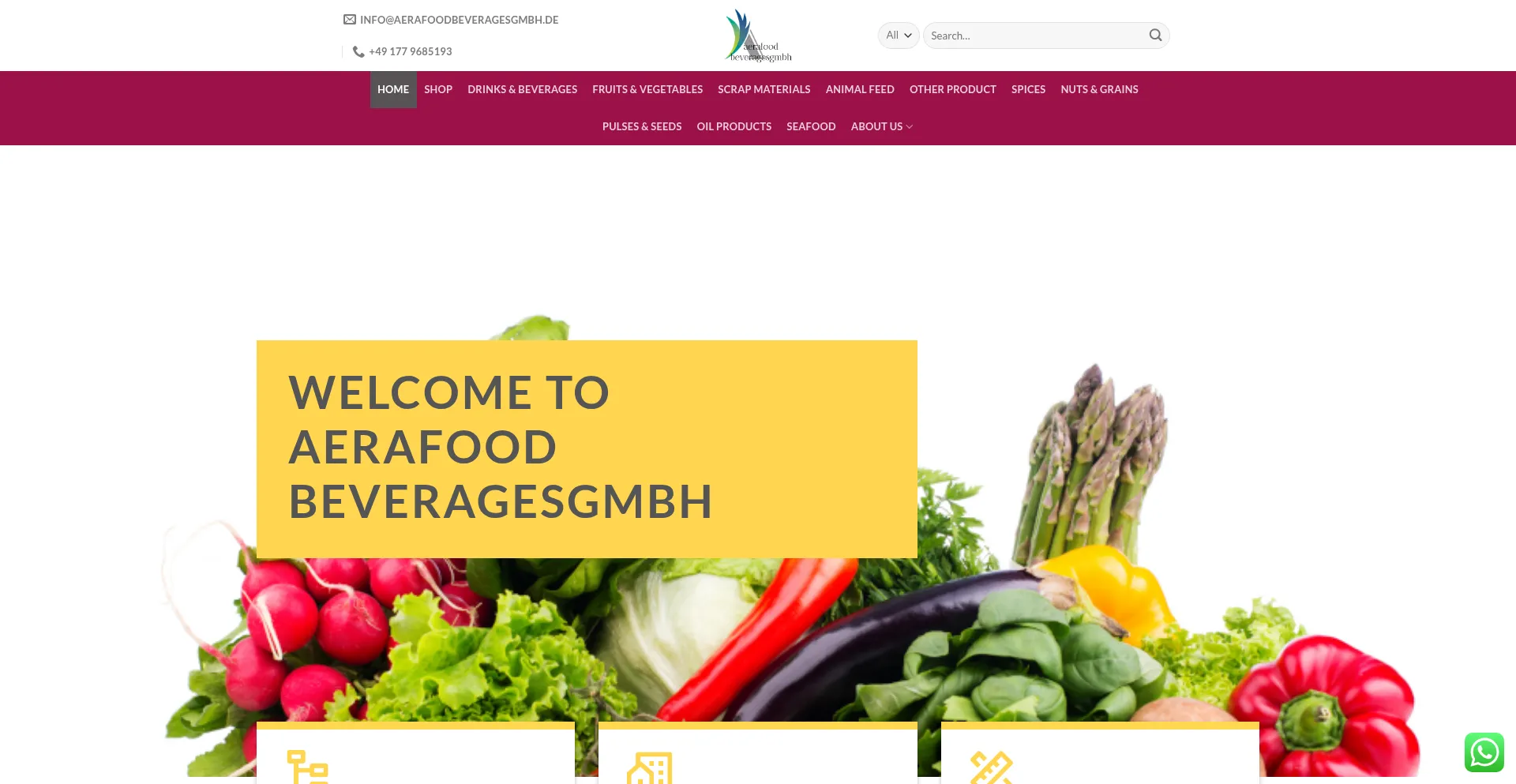 Aerafoodbeveragesgmbh.de