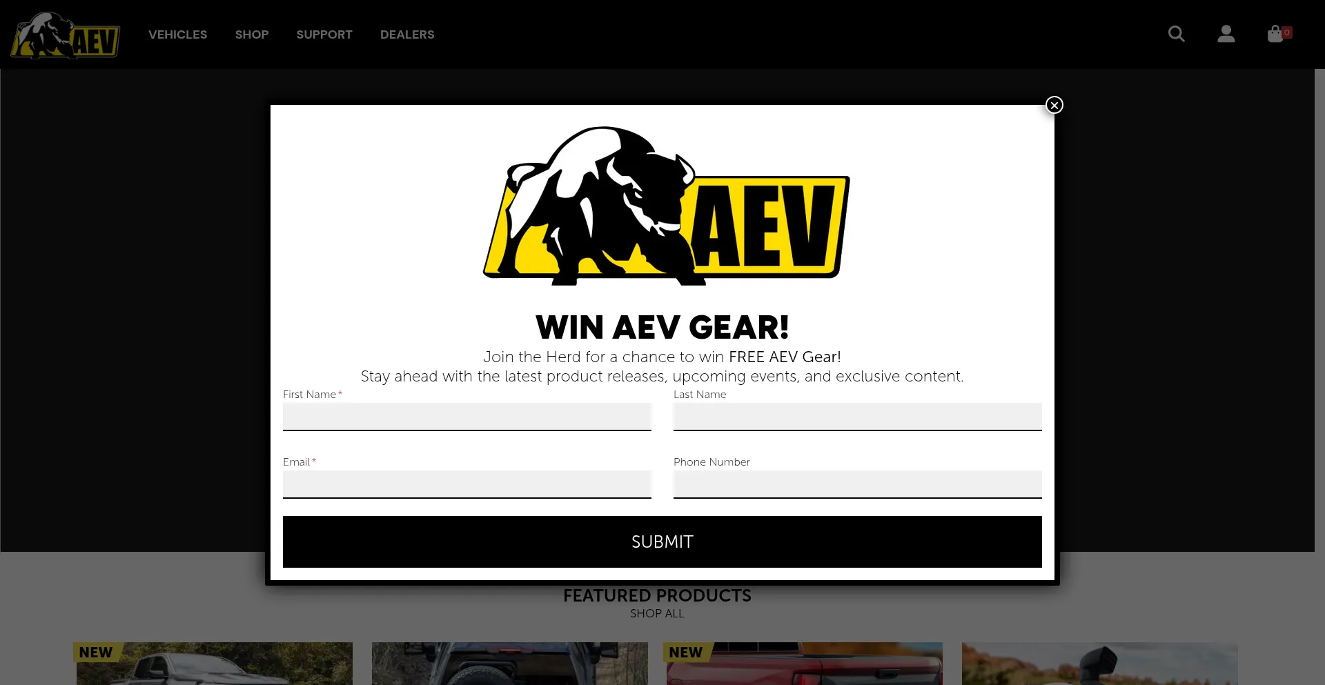 Aev-conversions.com Screenshot