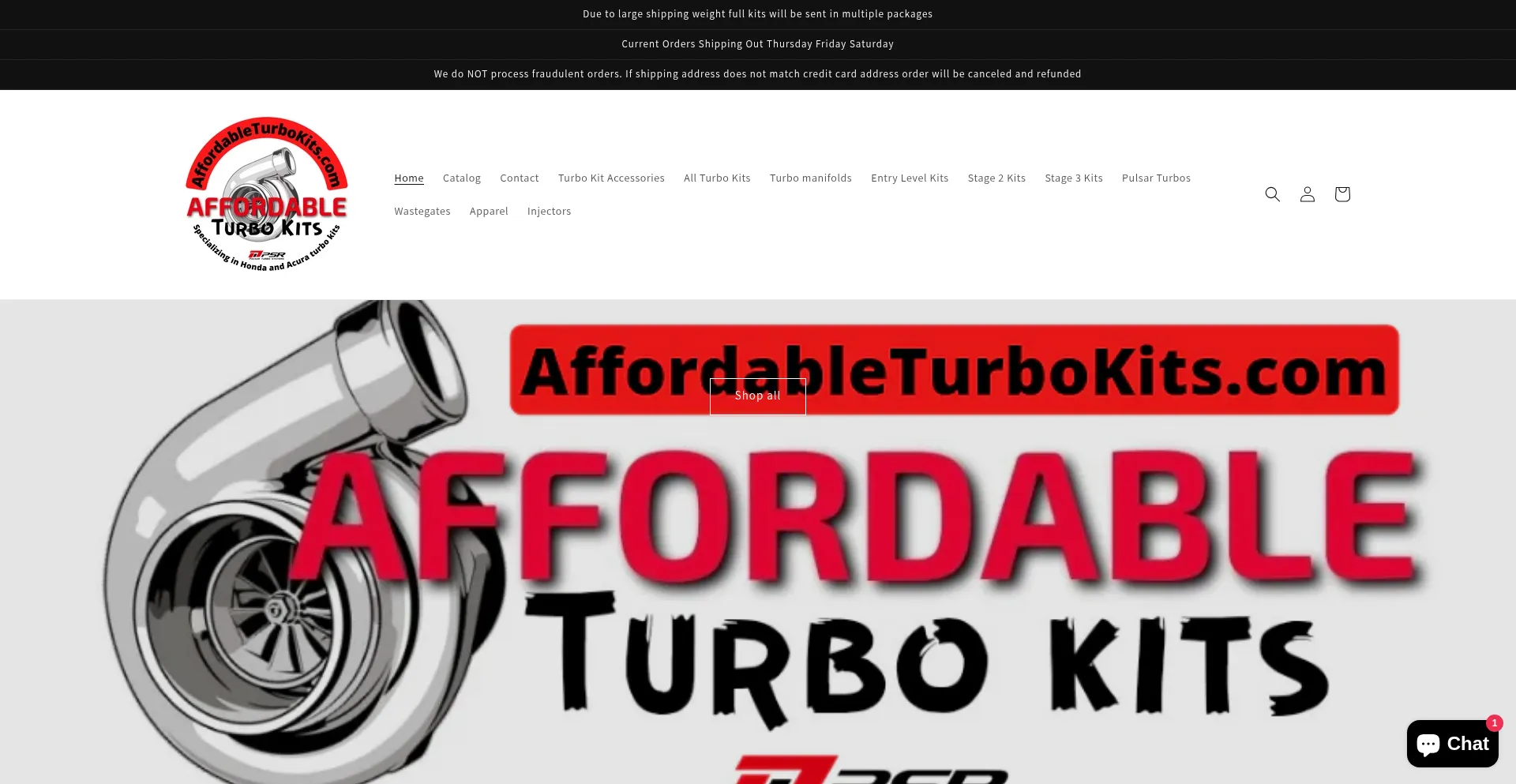 Affordableturbokits.com 安全可靠吗？