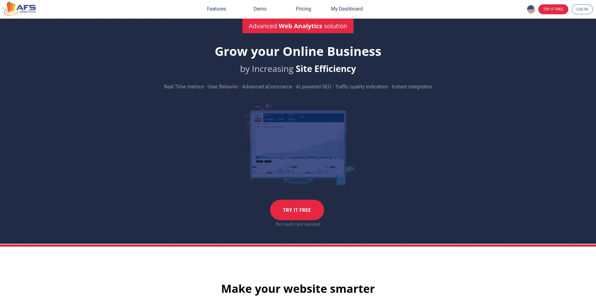 Afsanalytics.com Screenshot