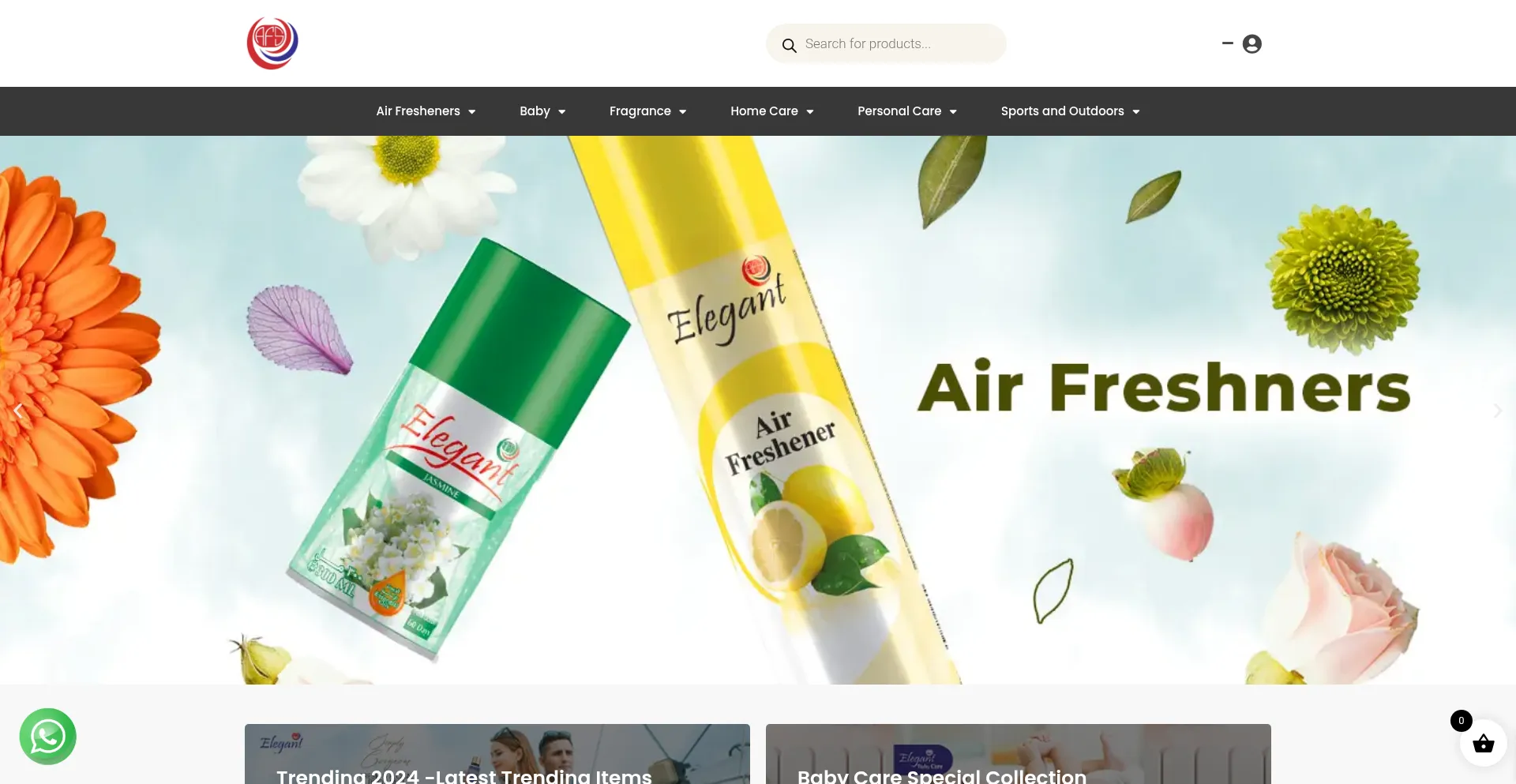 Website screenshot of Afsstore.com