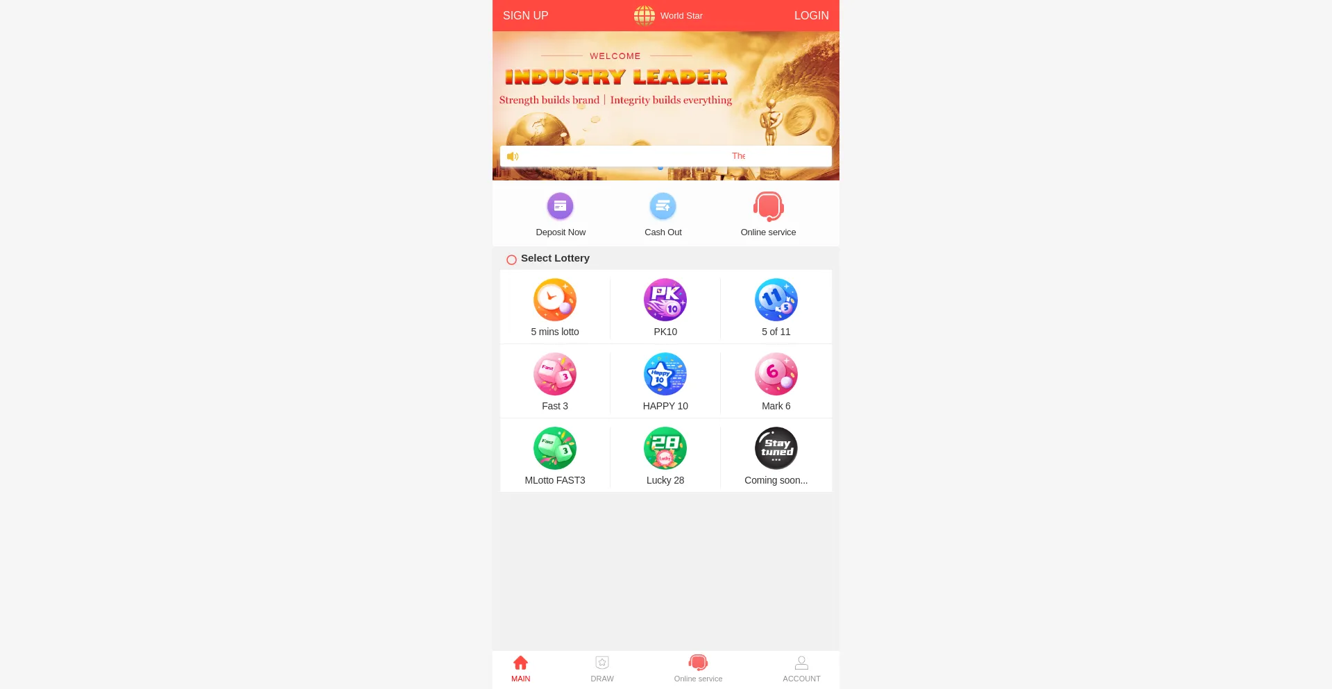Website screenshot of Agk1688.com