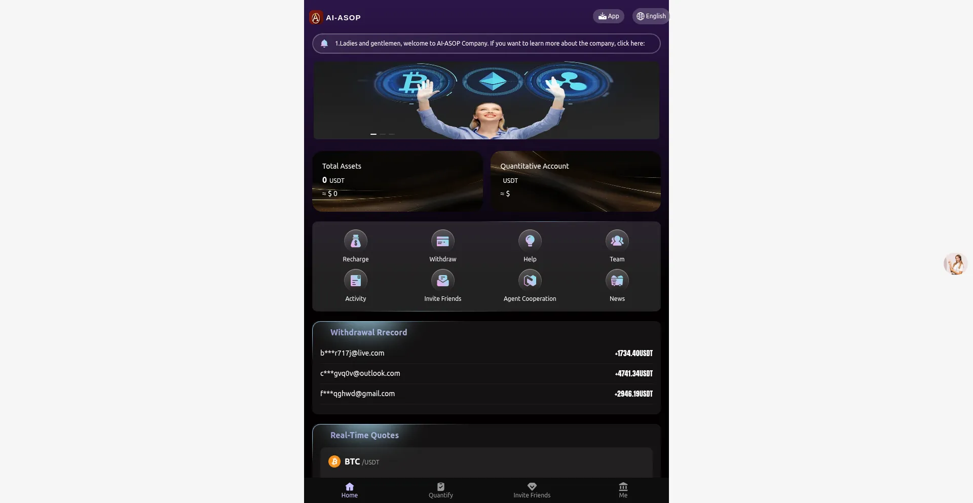 Website screenshot of Ai-asop.com