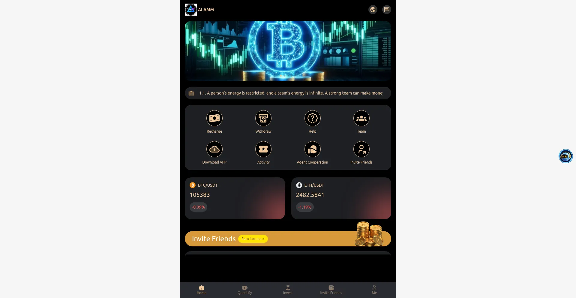 Website screenshot of Aiamm6.com