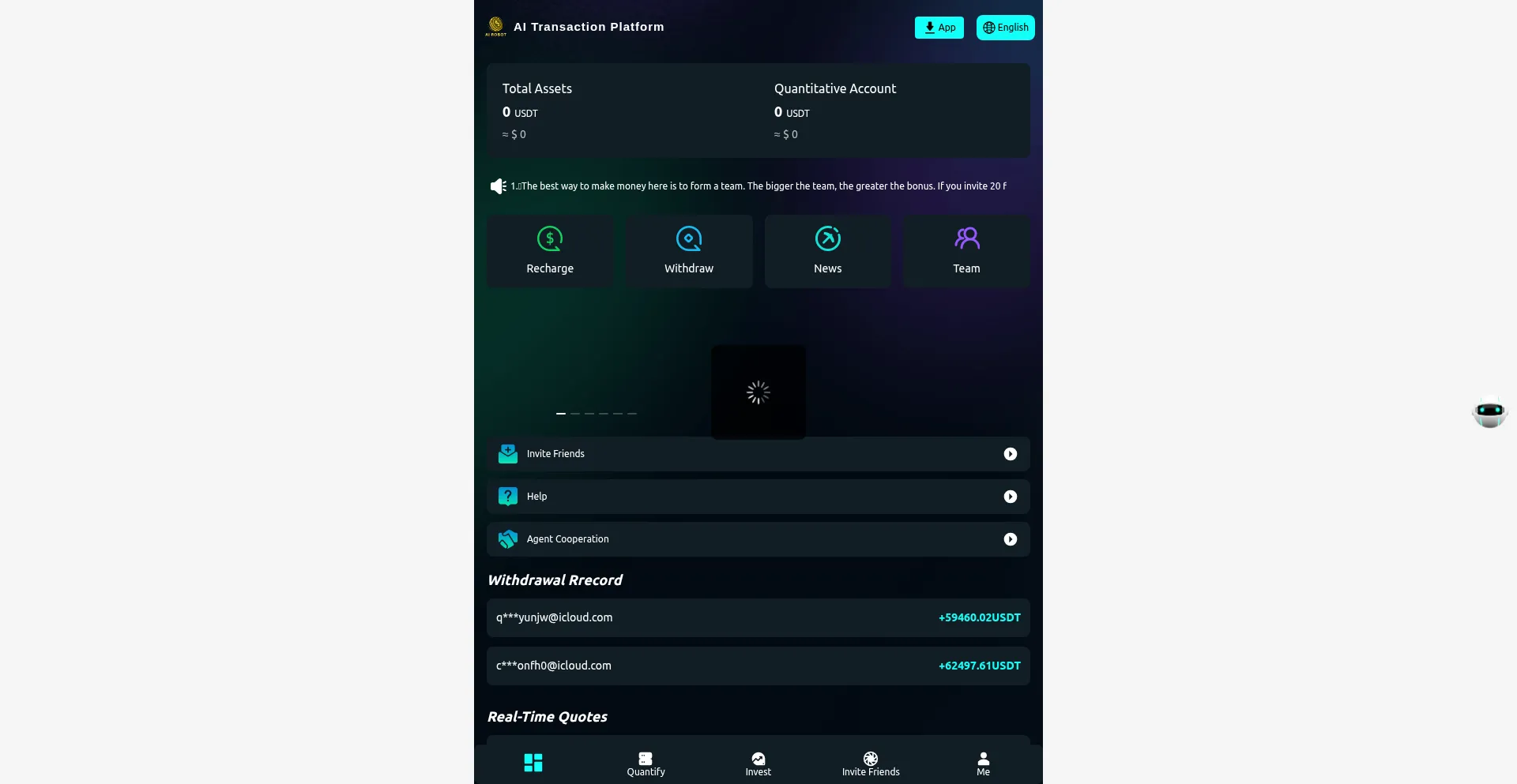 Website screenshot of Aimakebep.com