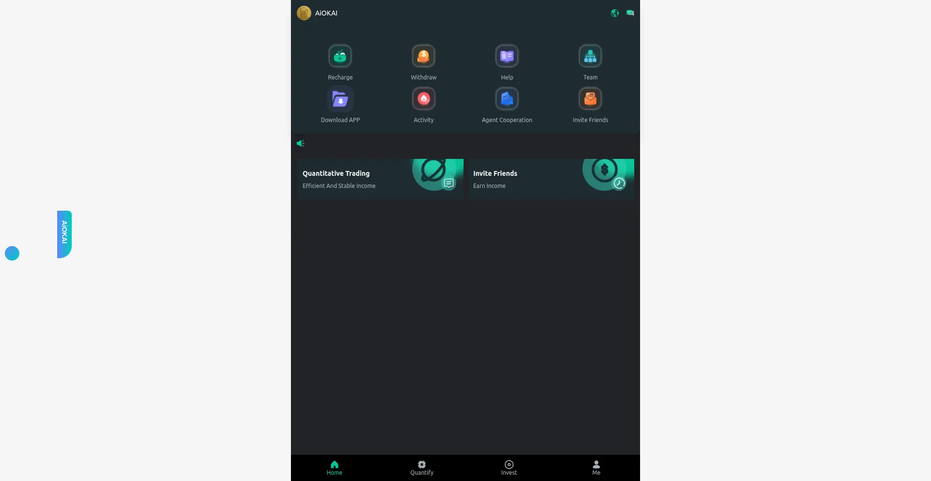 Website screenshot of Aiokai.com