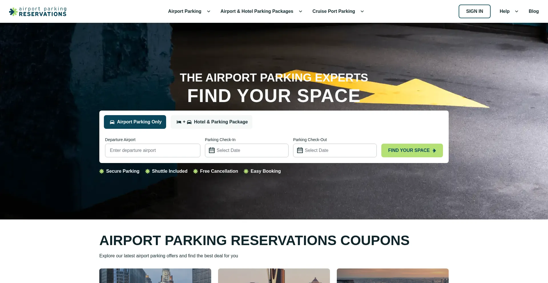 Airportparkingreservations.com 安全可靠吗？