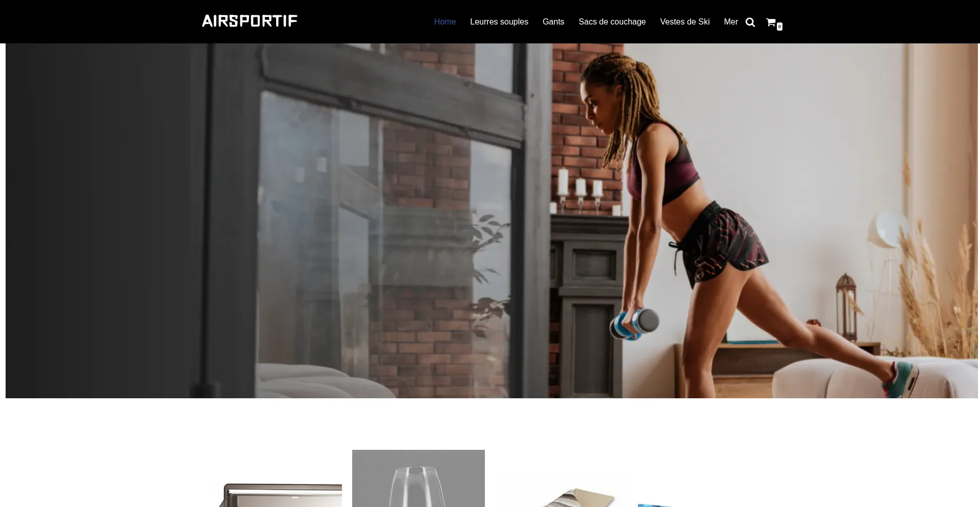 Website screenshot of Airsportif.com