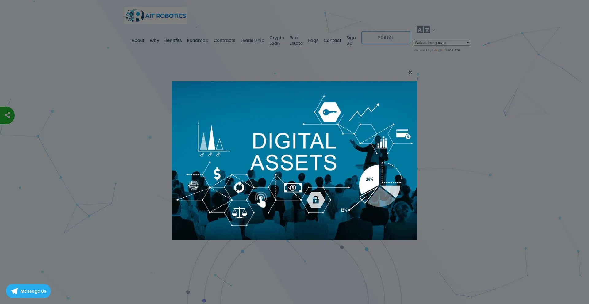 Website screenshot of Ait-robotics-ltd.com