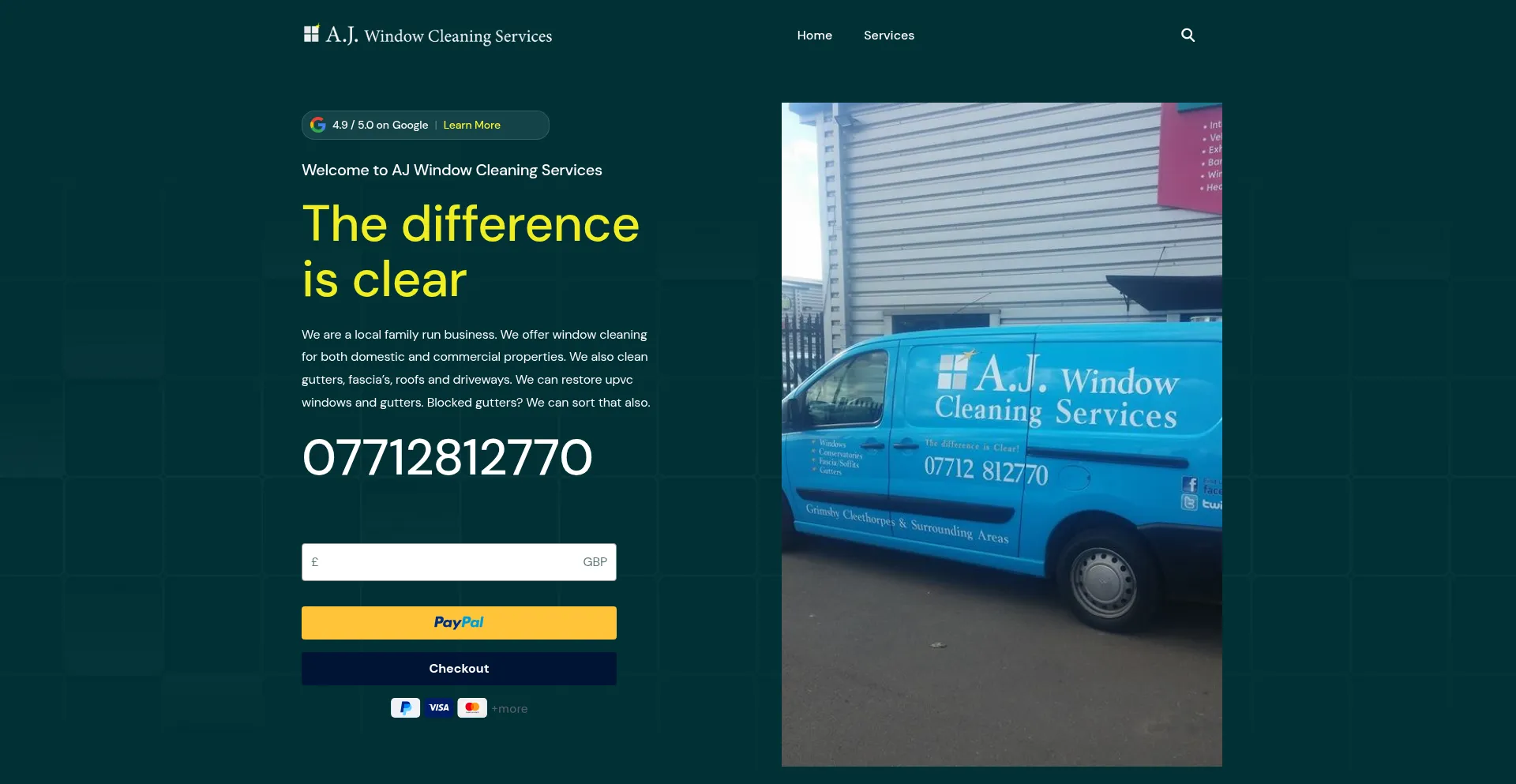 Ajwindowcleaningservices.co.uk