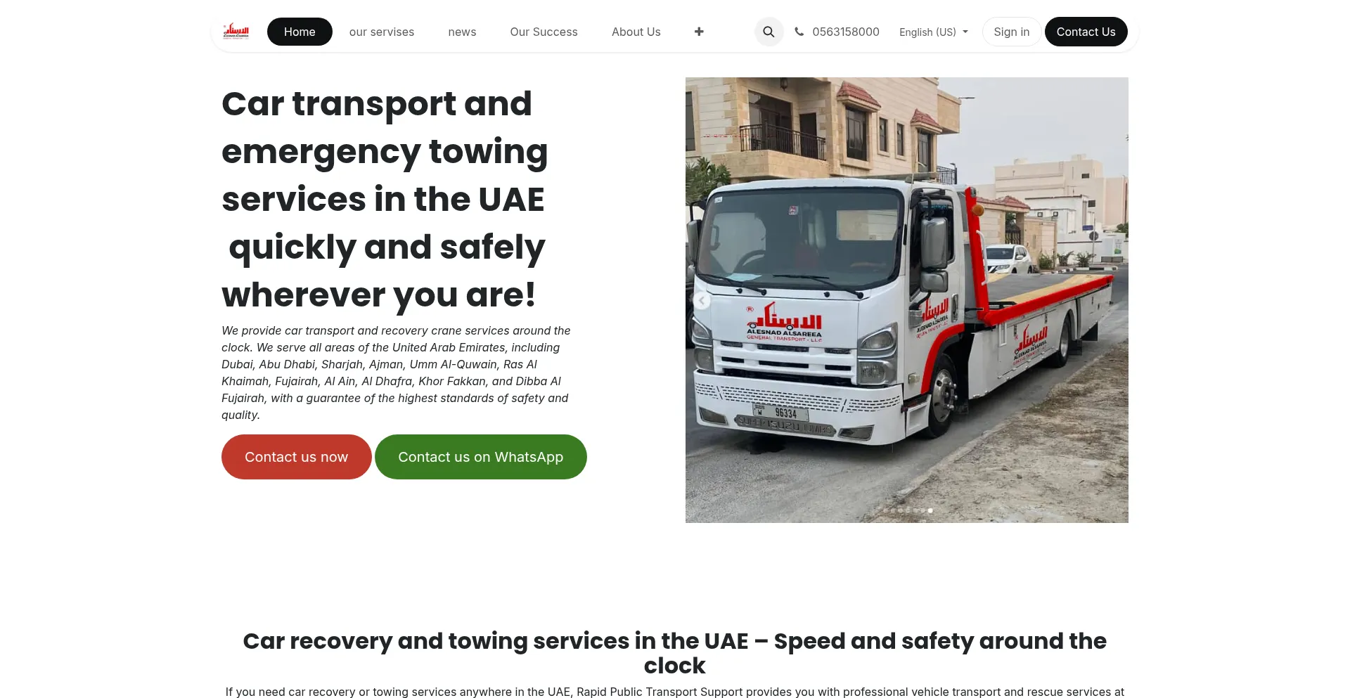 Alesnad-alsareea-transport.com