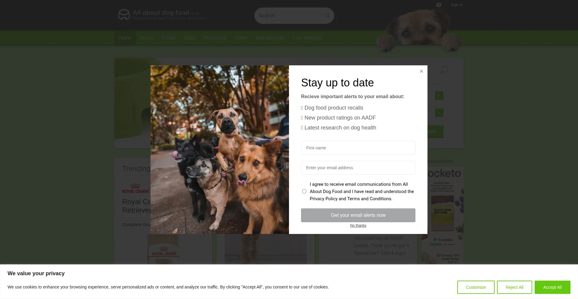 Allaboutdogfood.co.uk