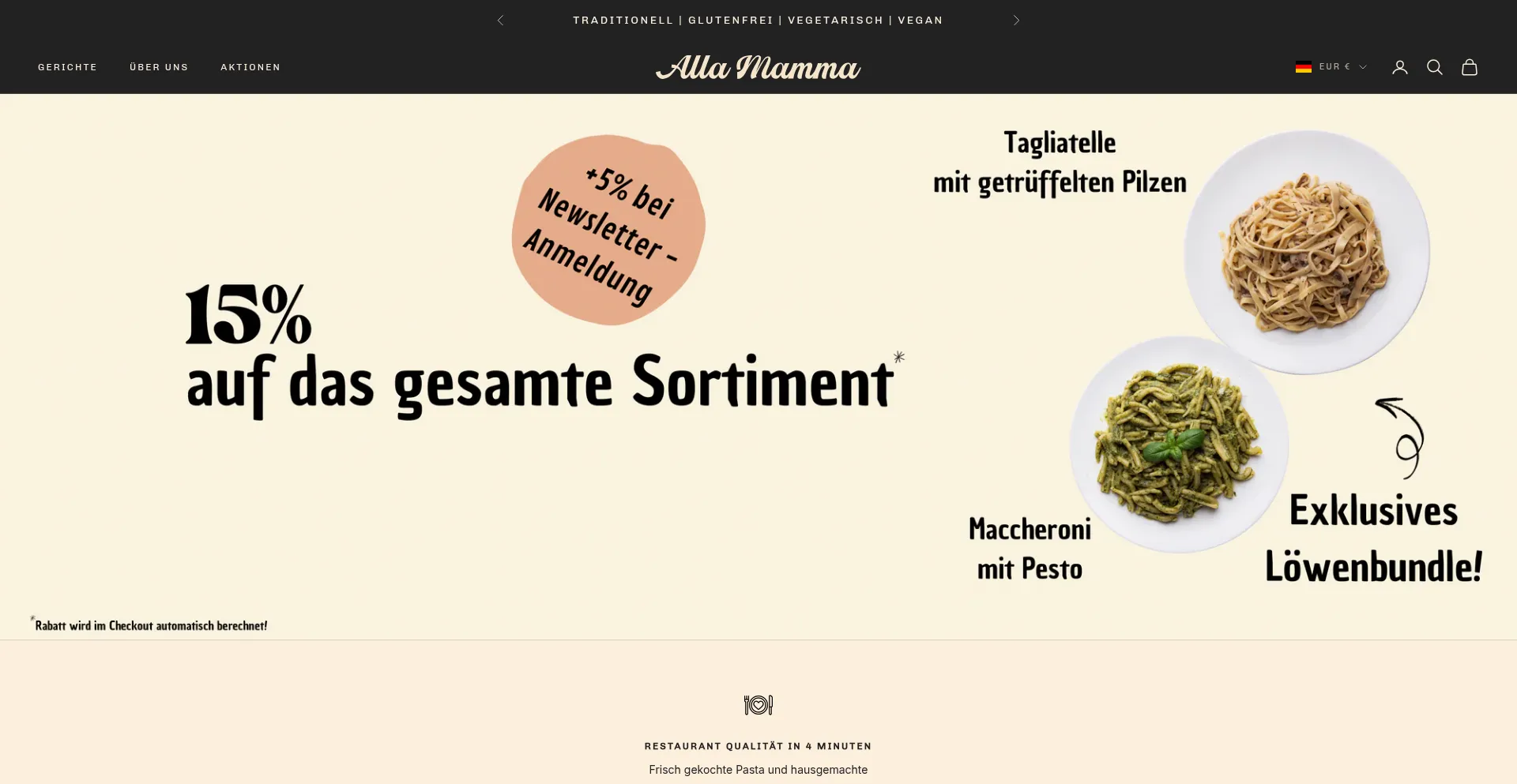 Allamamma.de Screenshot